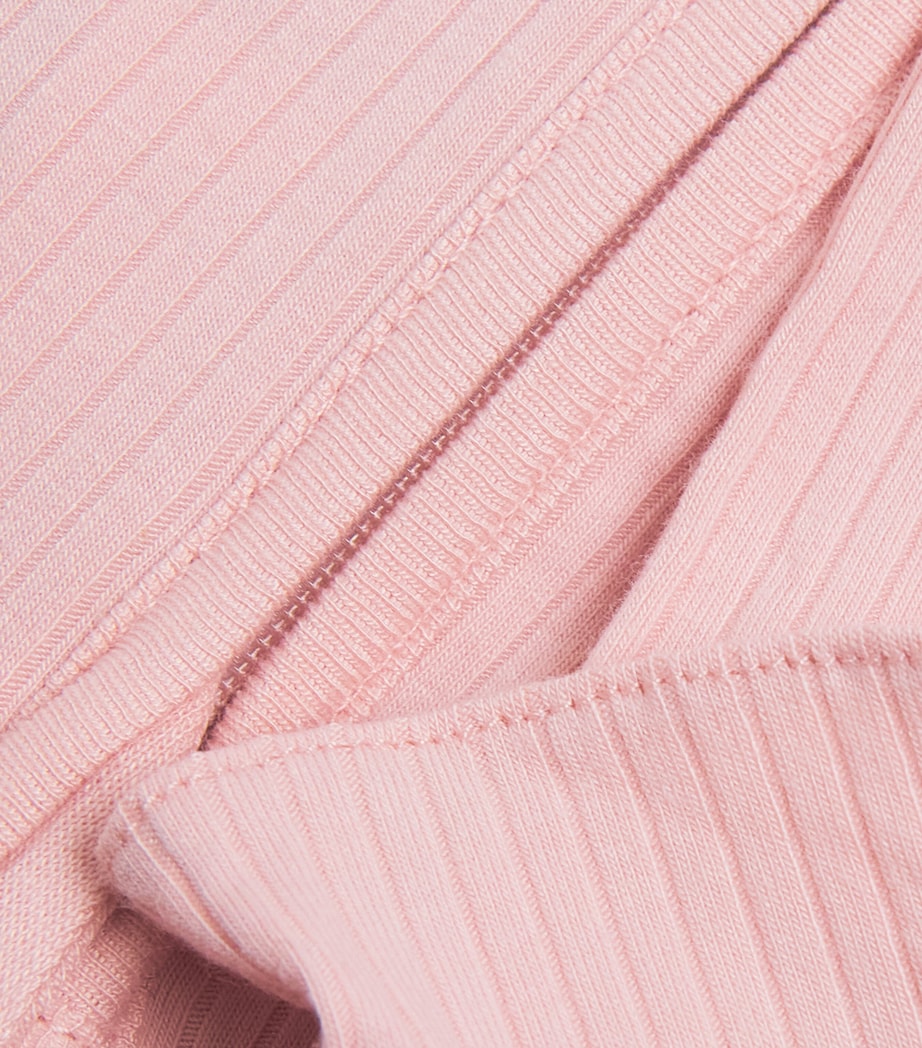 Ruffle-Trim All-In-One (0-18 Months) BLUSH FRILL Image 3