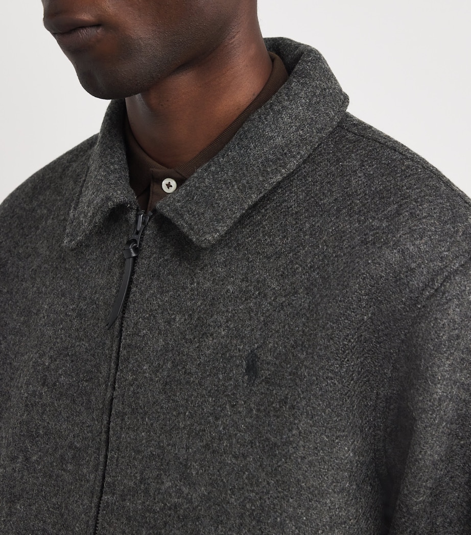 Wool Langdon Jacket GREY Image 6