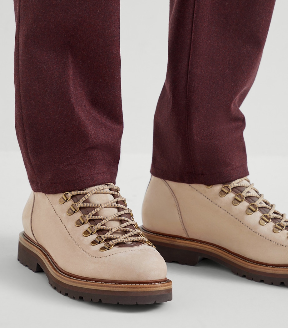 Nubuck-Leather Ankle Boots CBW35 Image 2