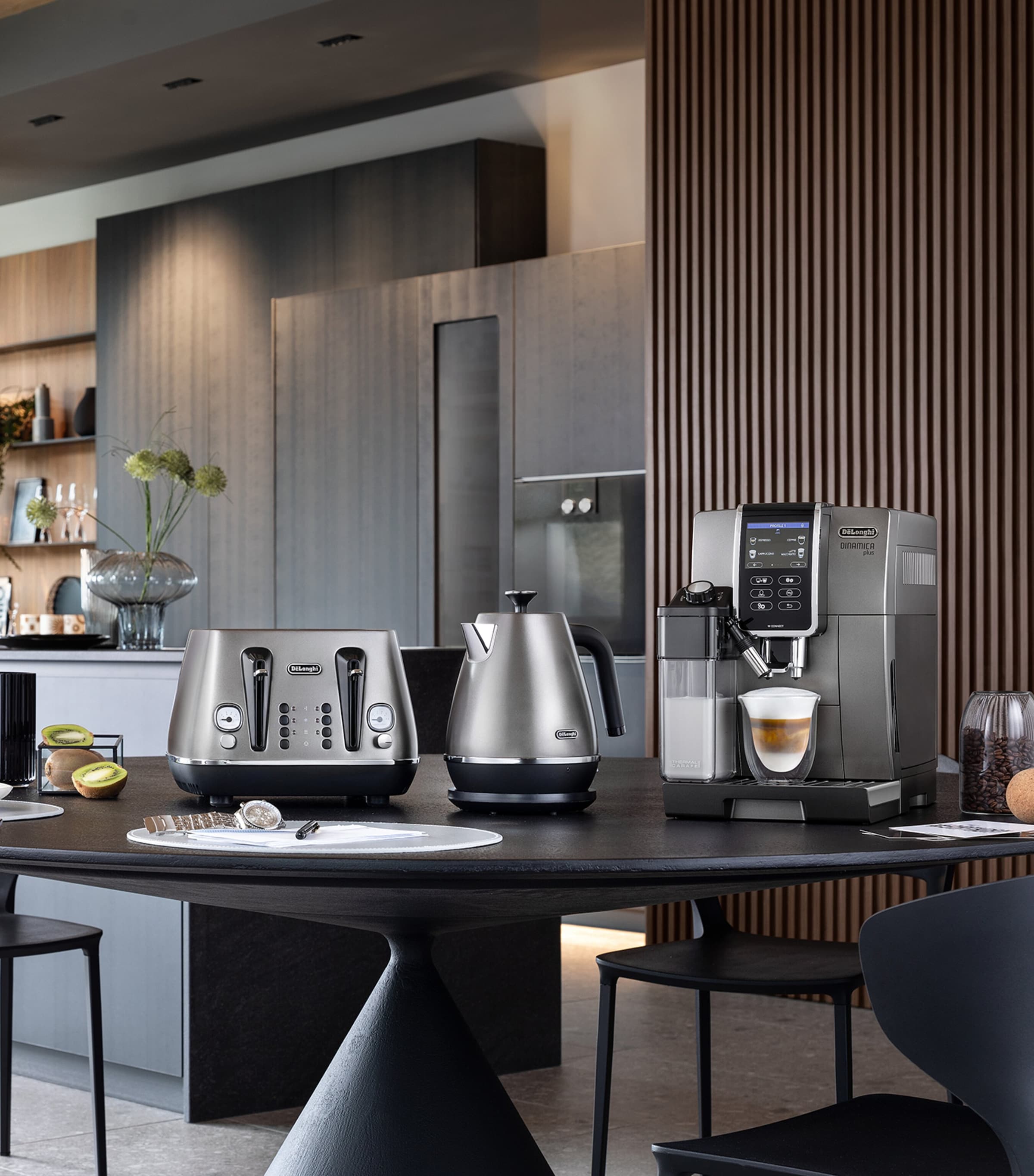 Distinta 4-Slice Toaster TITANIUM Image 9