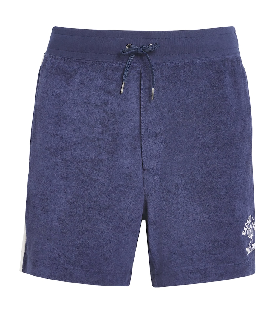 Towelling Shorts NAVY Image 1