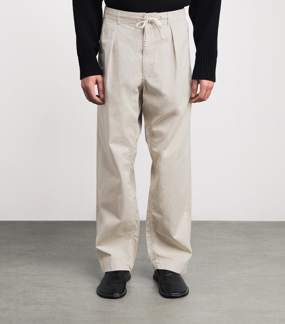 Stretch-Cotton Twill Prepster Trousers STONEWARE GREY Image 3