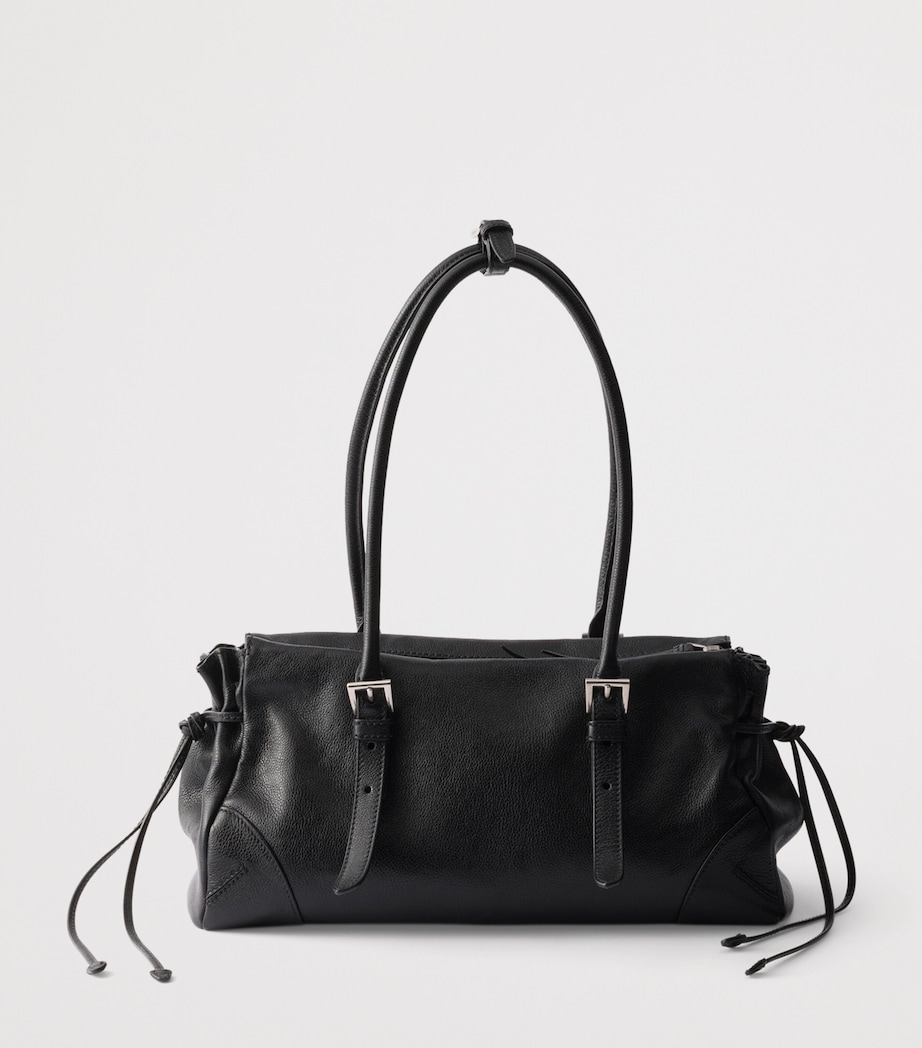 Medium Leather Bonnie Shoulder Bag F0002 Image 4