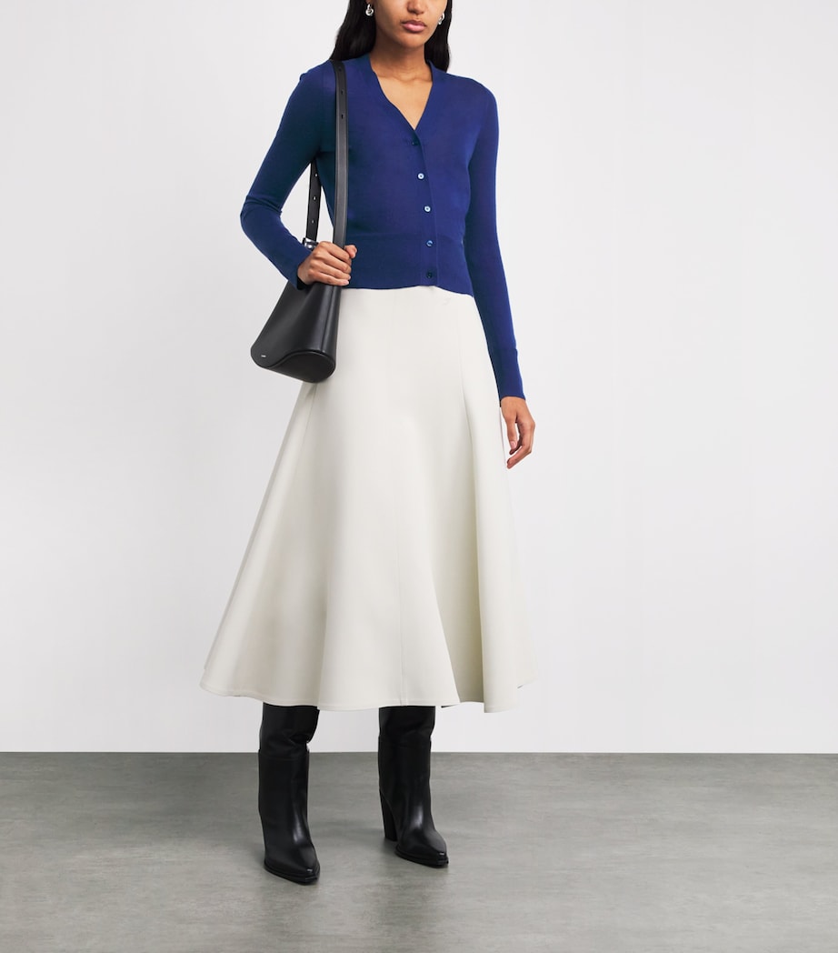 Cashmere Cashair Cardigan COBALT Image 2