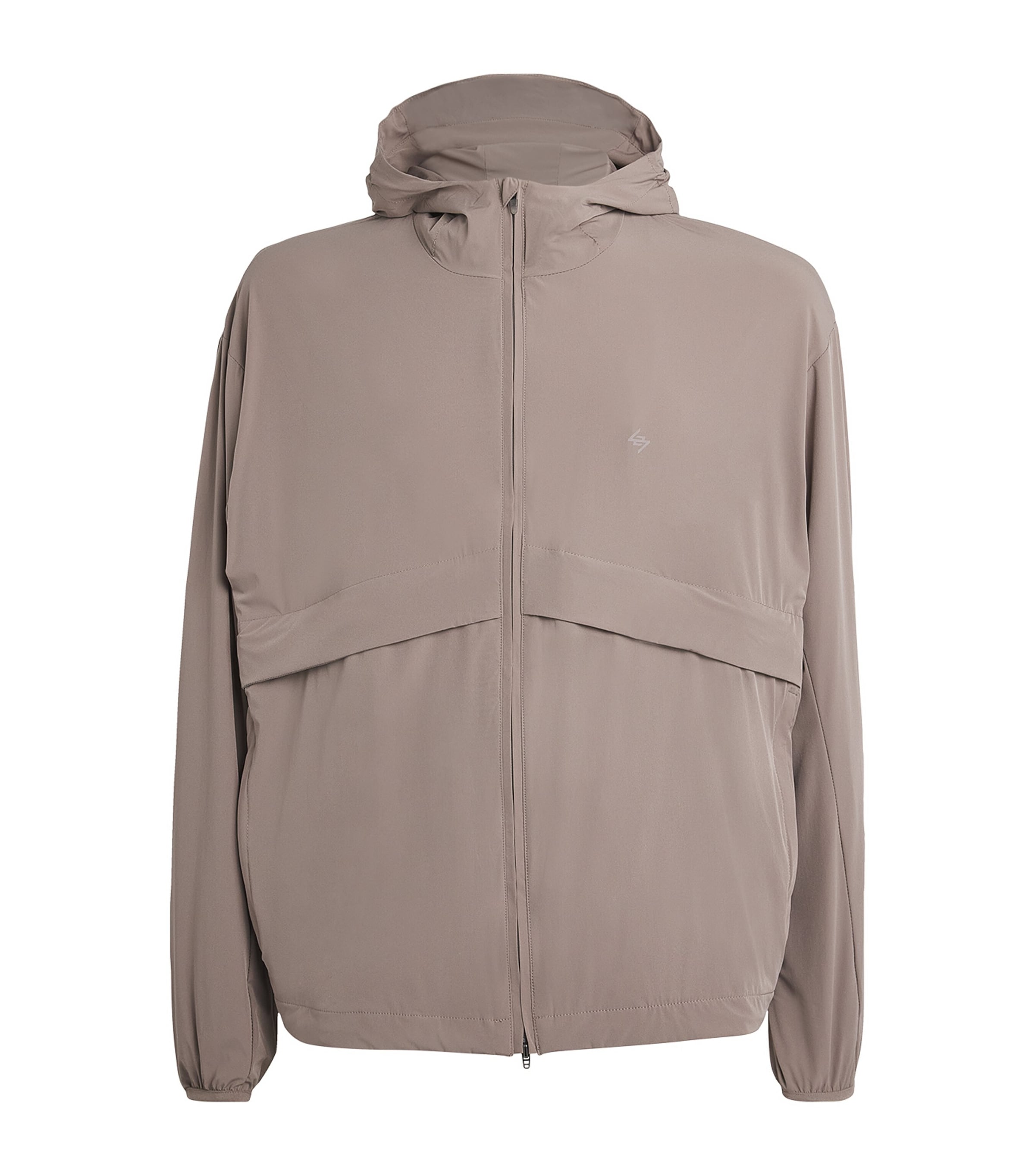 Shop Represent Hooded Training Jacket In Brown