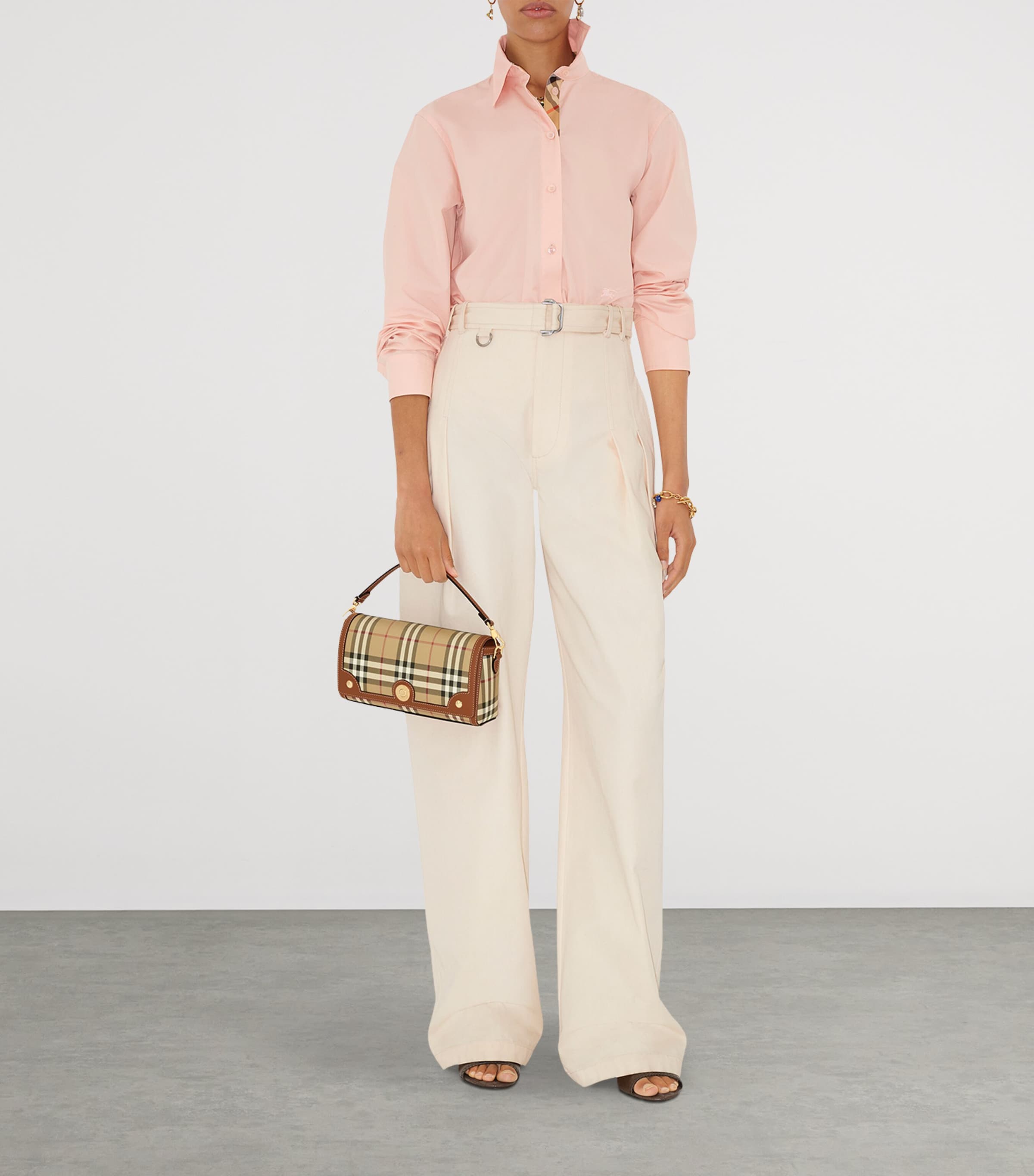 Check Top-Handle Bag VNTG CHK/BRIAR BROWN Image 2