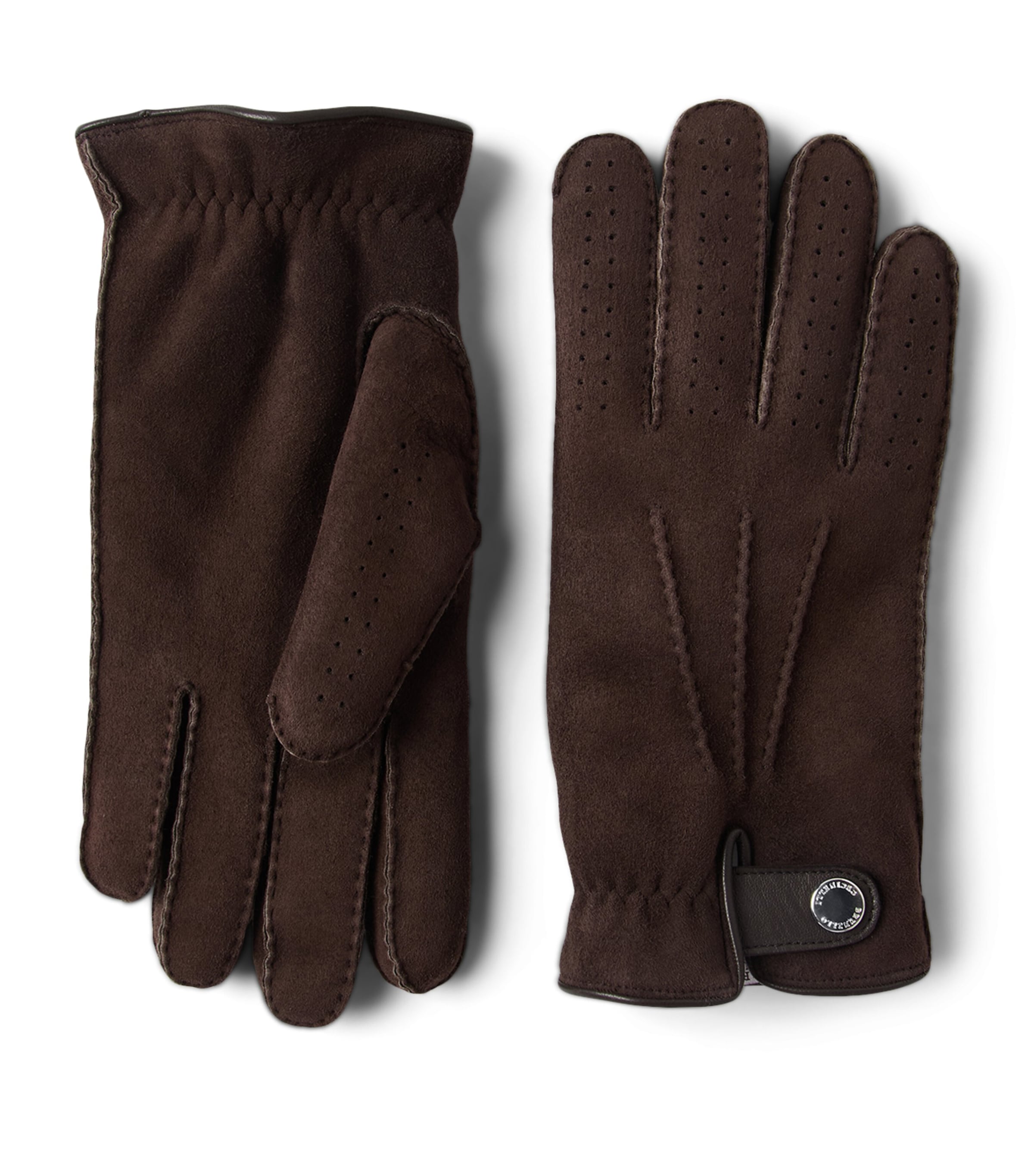Suede Shearling Gloves C4255 Image 1