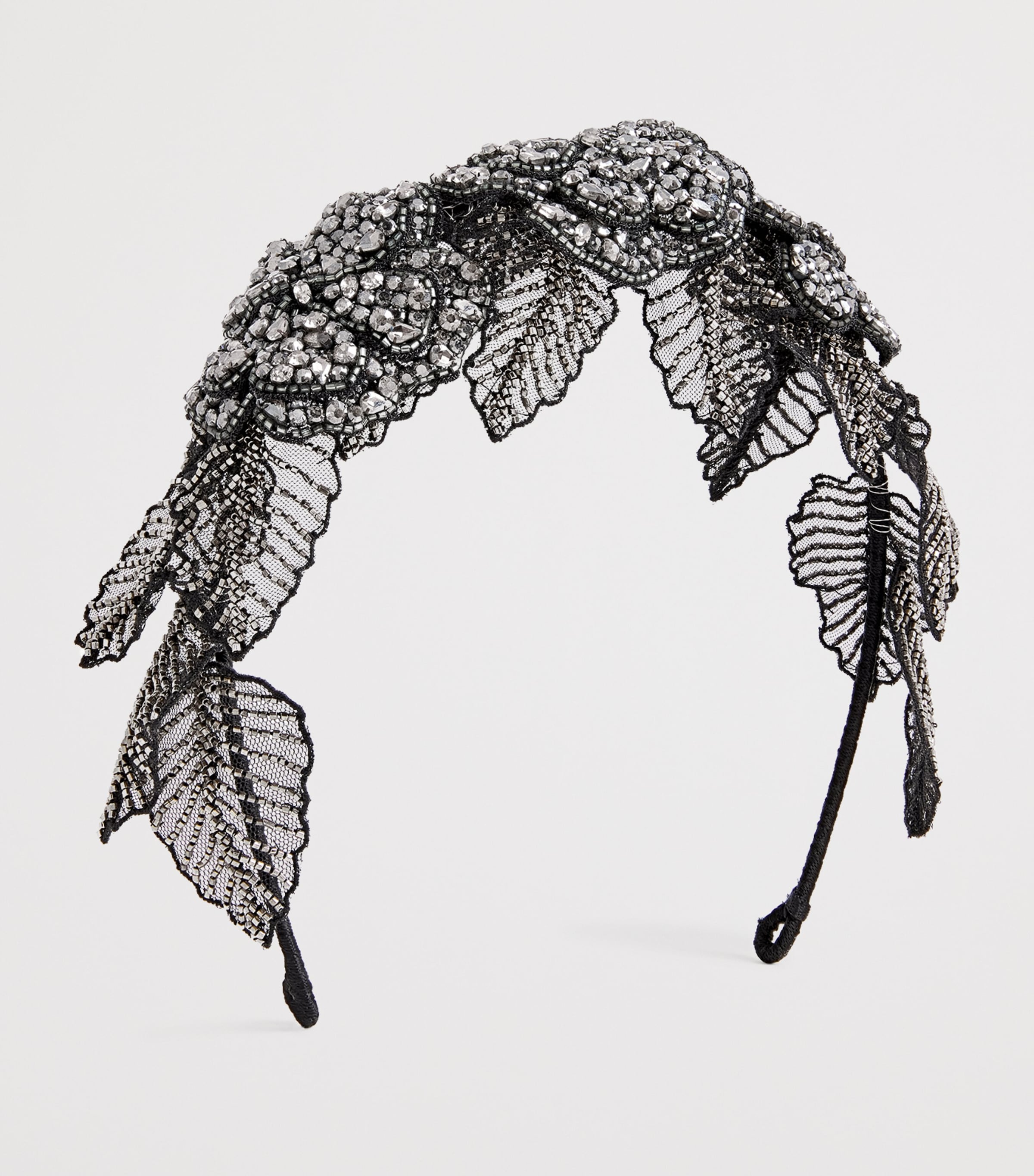 Crystal Casablanca Headband BLACK DIAMOND Image 2