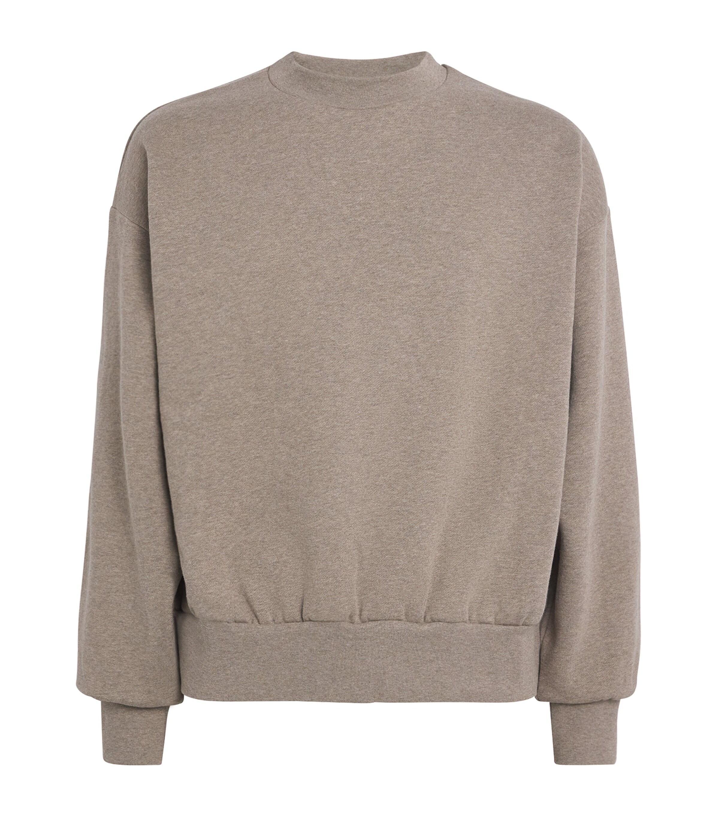 FEAR OF GOD ESSENTIALS Cotton-Blend Back Logo Sweatshirt | Men Clothing | Sweatshirts & Hoodies | Designers | FEAR OF GOD ESSENTIALS
