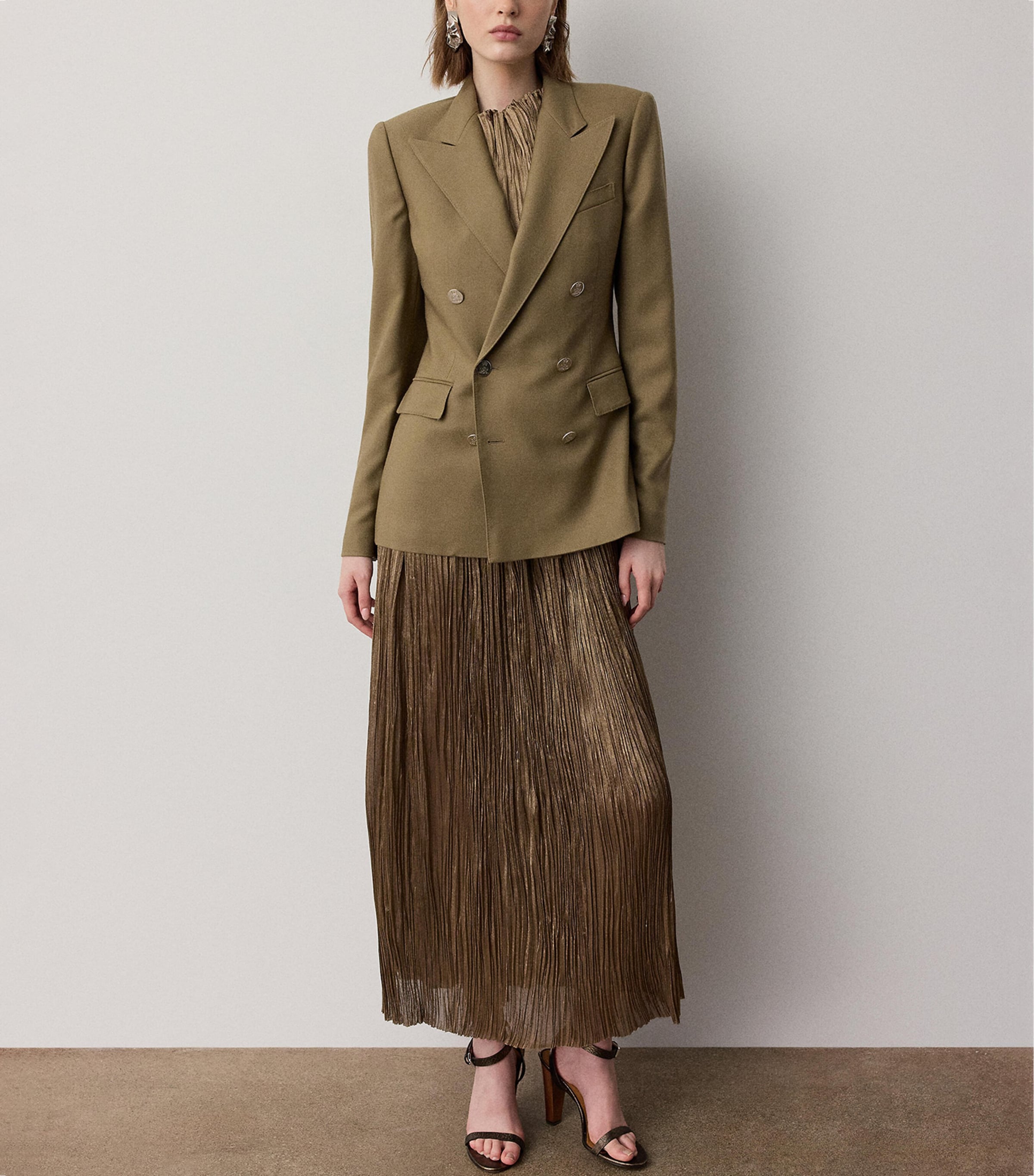 Ralph Lauren Collection Womens Cashmere Camden Jacket Porcini Image 2