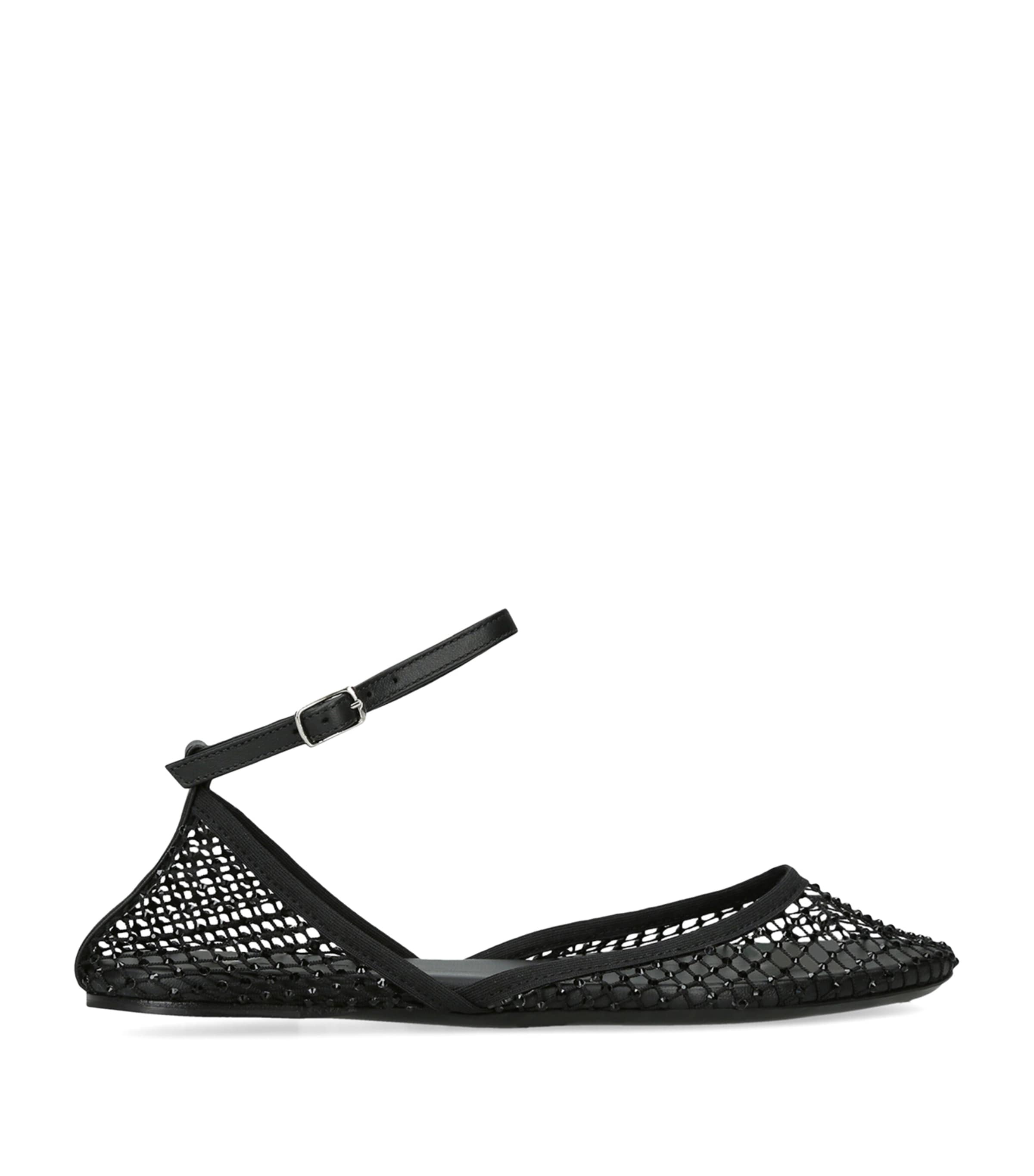Christopher Esber Mesh Minette Ballet Flats Black Image 1
