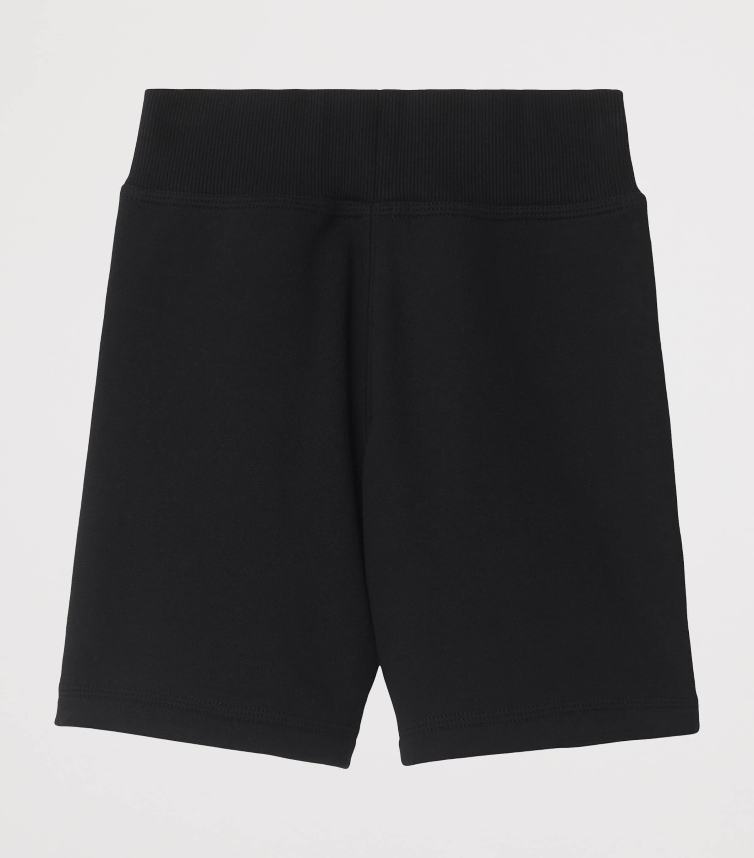Burberry Kids Cotton Check-Trim Shorts (3-12 Years) Black Image 2