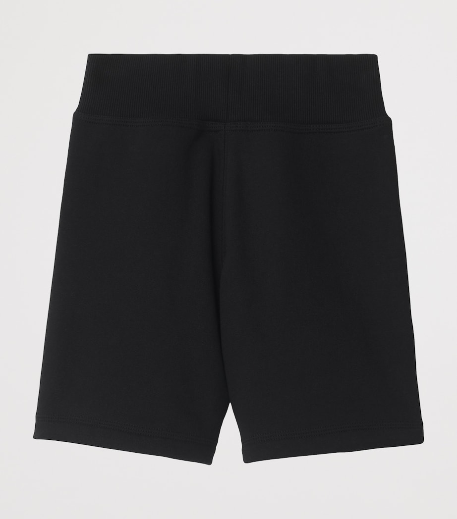 Burberry Kids Cotton Check-Trim Shorts (3-12 Years) Black Image 2