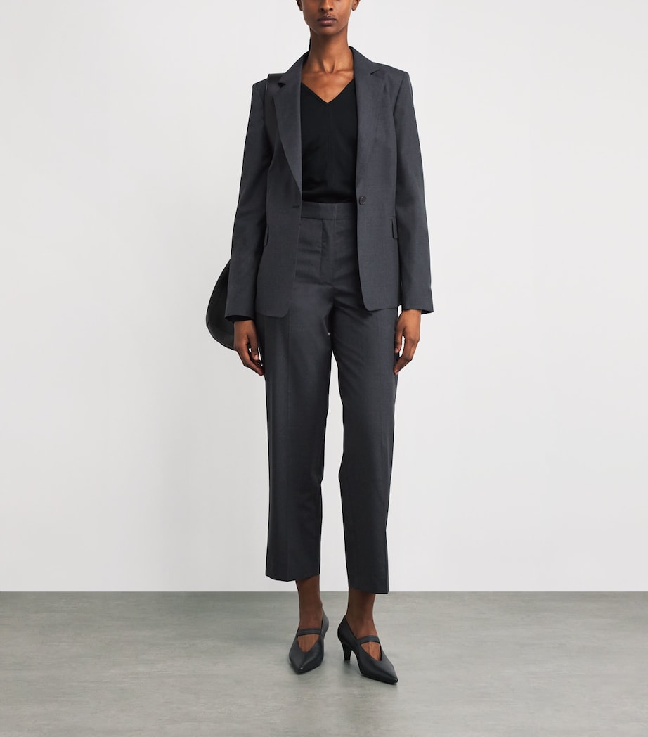 Virgin Wool Trina Trousers SMOKE Image 2