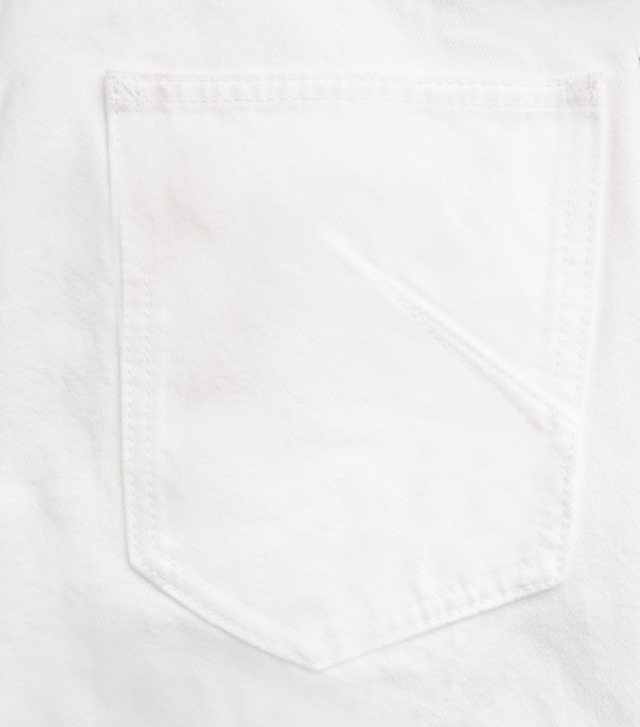 Alaïa Womens Skinny Jeans Blanc Image 2