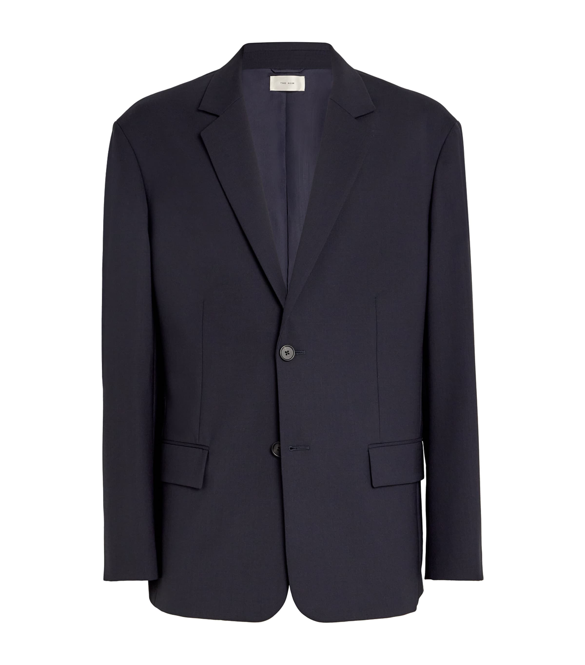 The Row Eligio Suit Jacket In Black