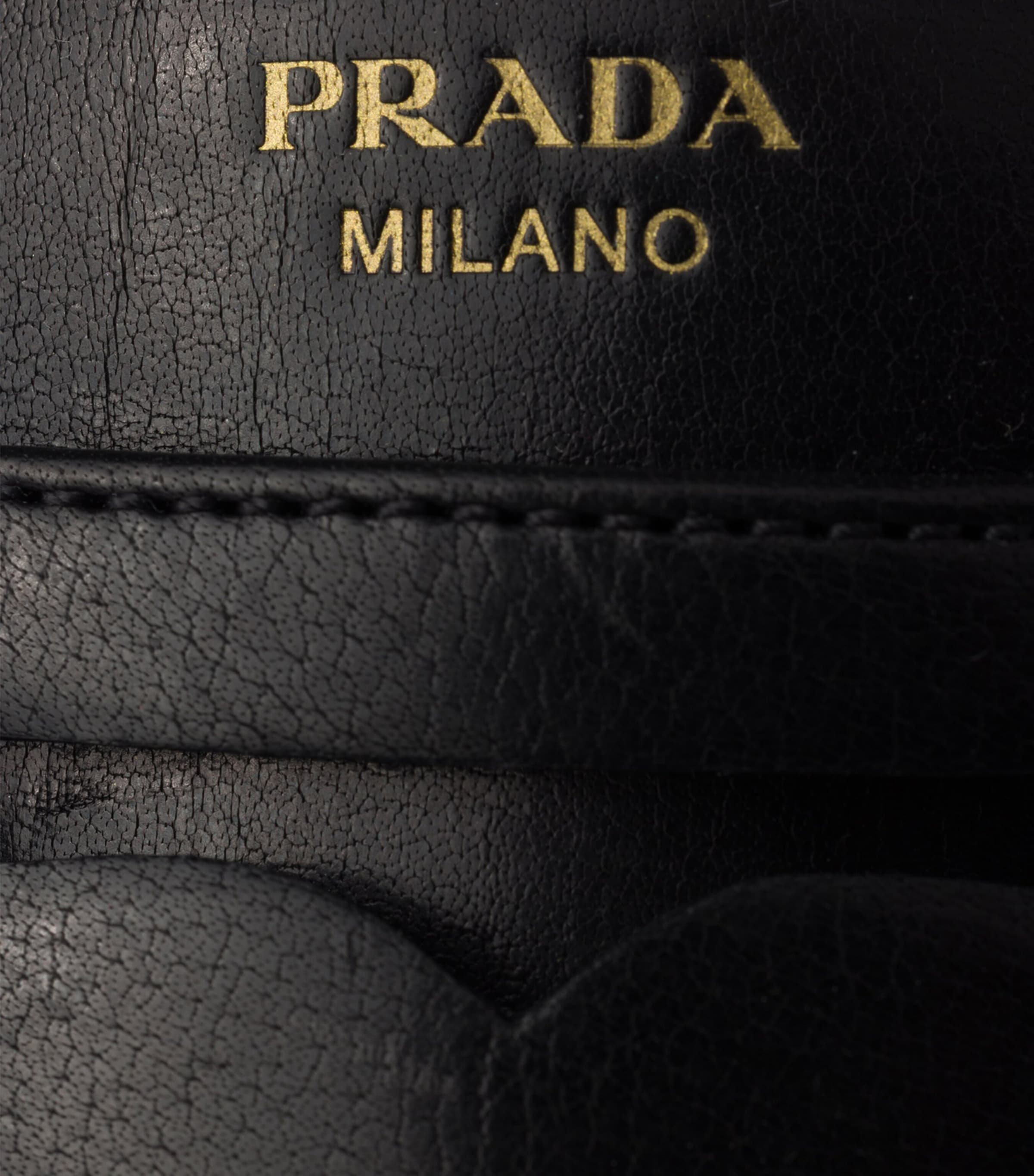 Prada Leather Mules Black Image 6