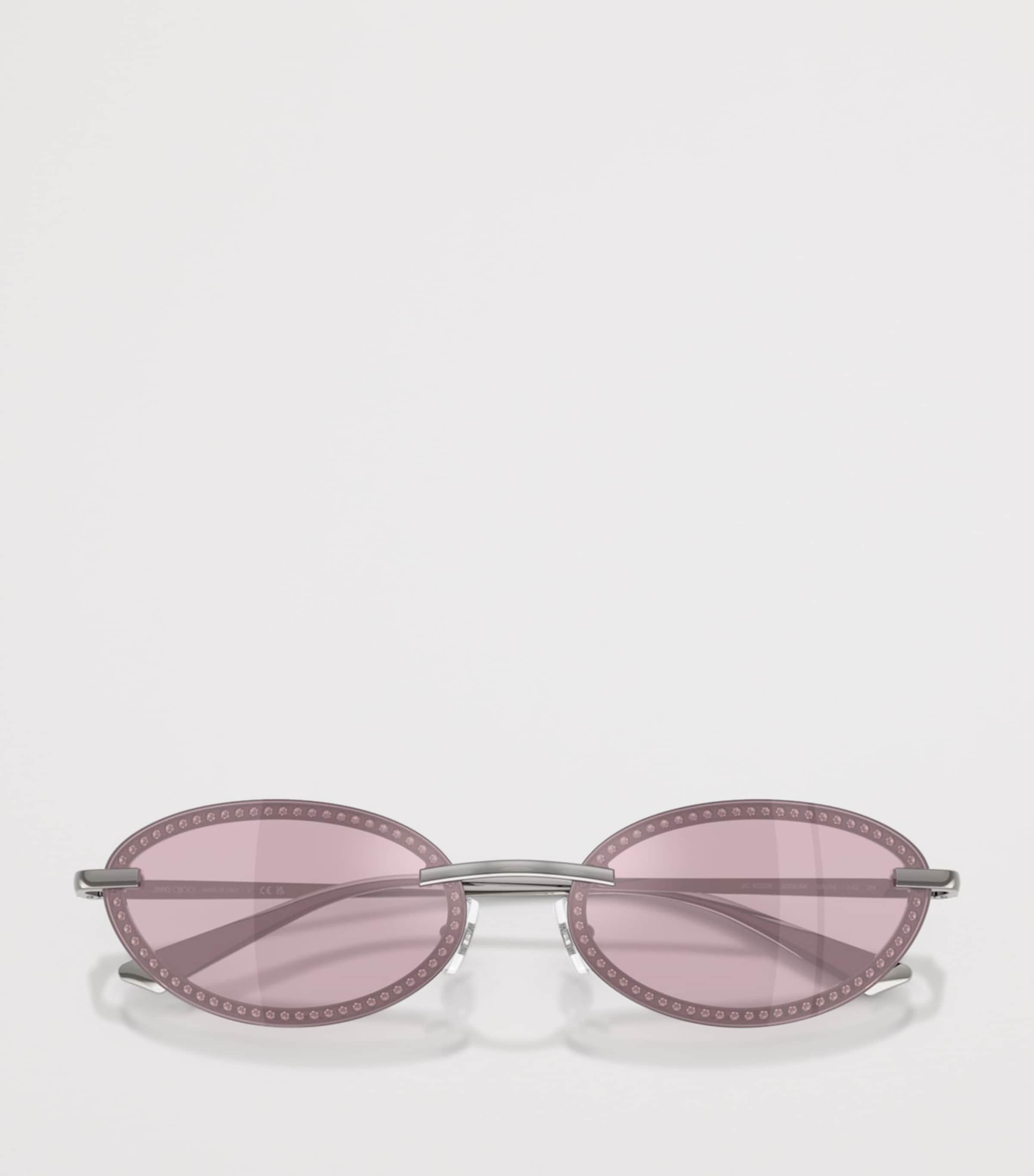 Jimmy Choo Oval Sunglasses Image 5