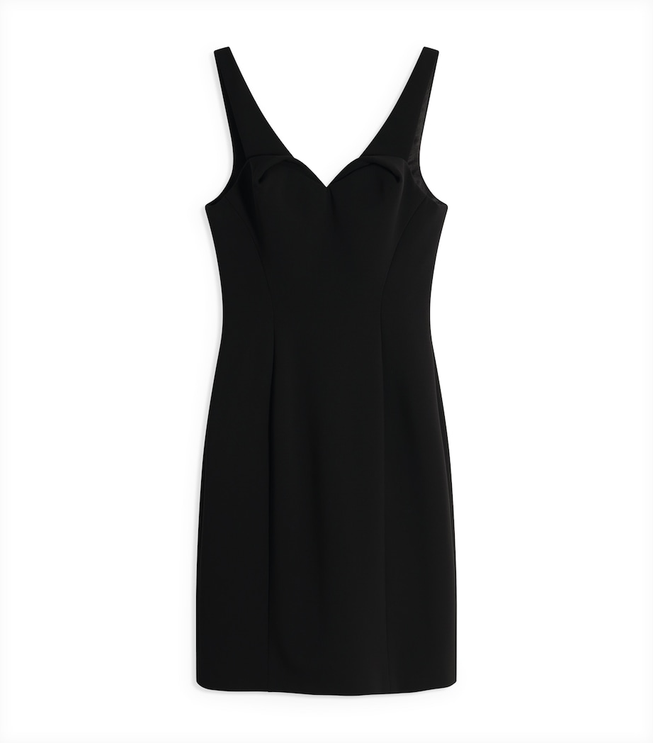 Schiaparelli Womens Puffed Décolleté Mini Dress Black Image 1
