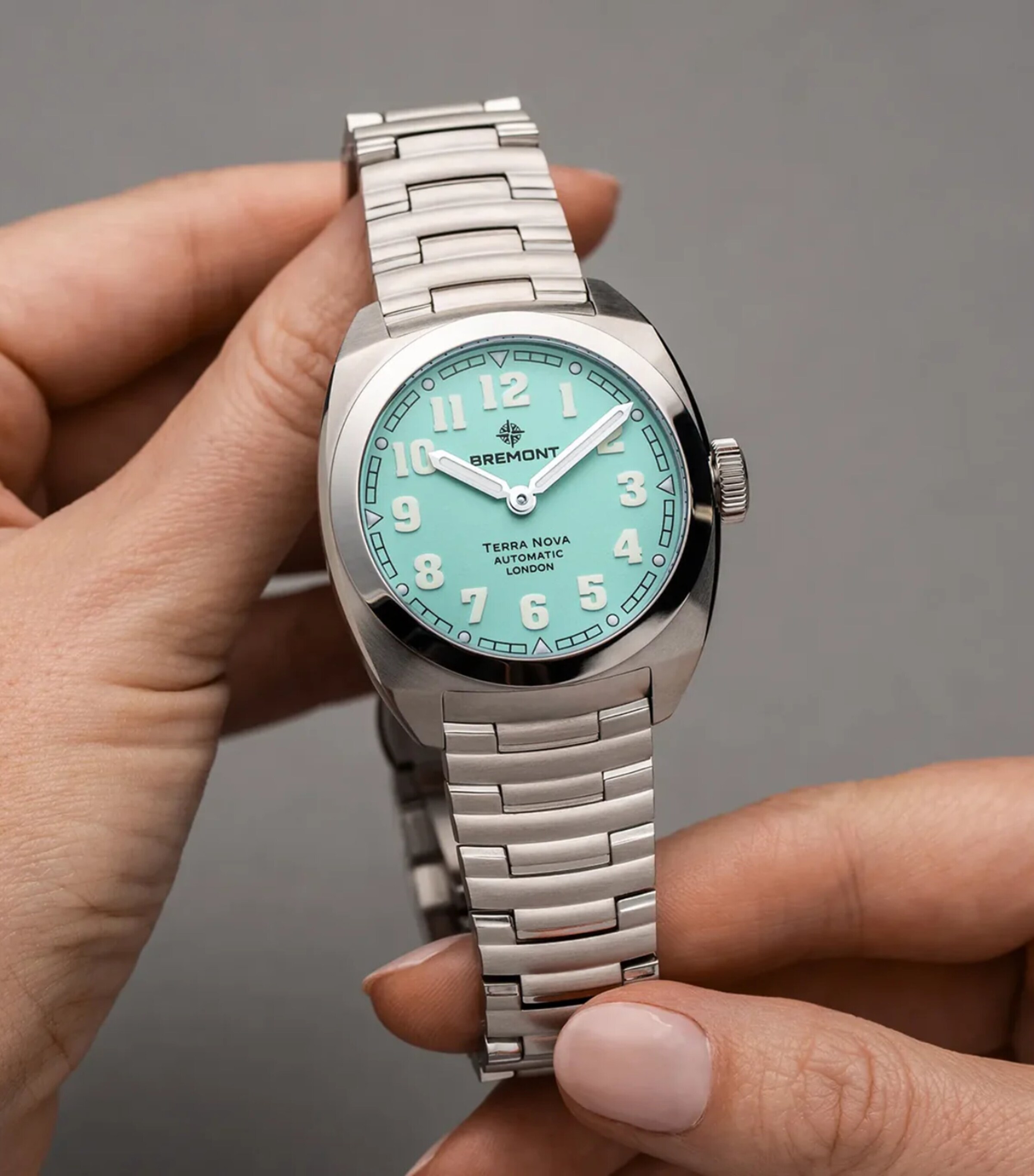Stainless Steel Terra Nova Watch 38mm TURQUOISE Image 7