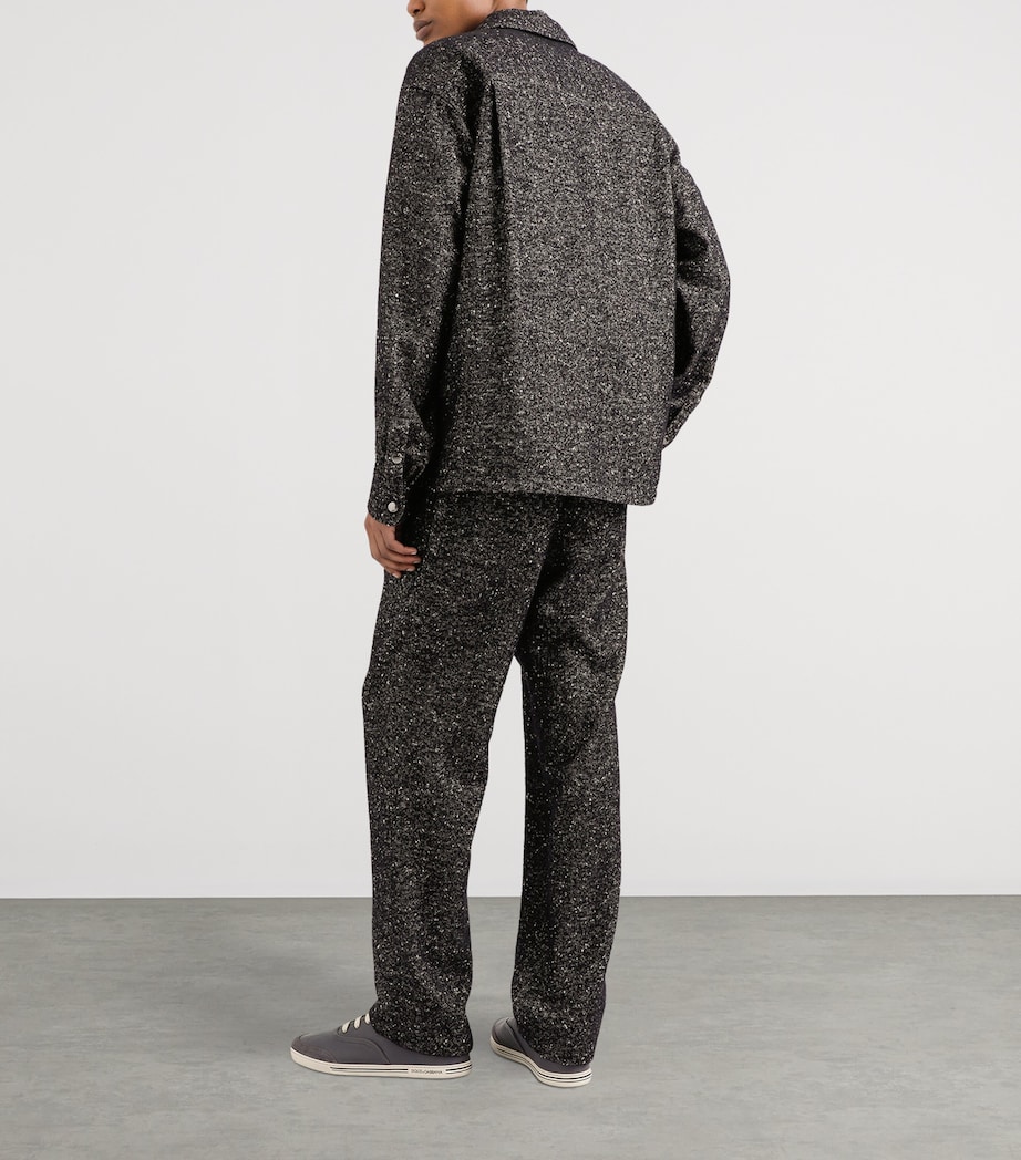 Virgin Wool-Blend Shirt S8030-FANTASY Image 2