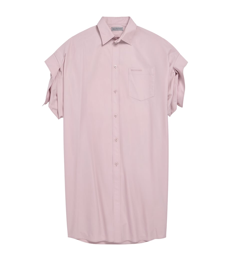 Balenciaga Womens Gathered Shirt Image 1