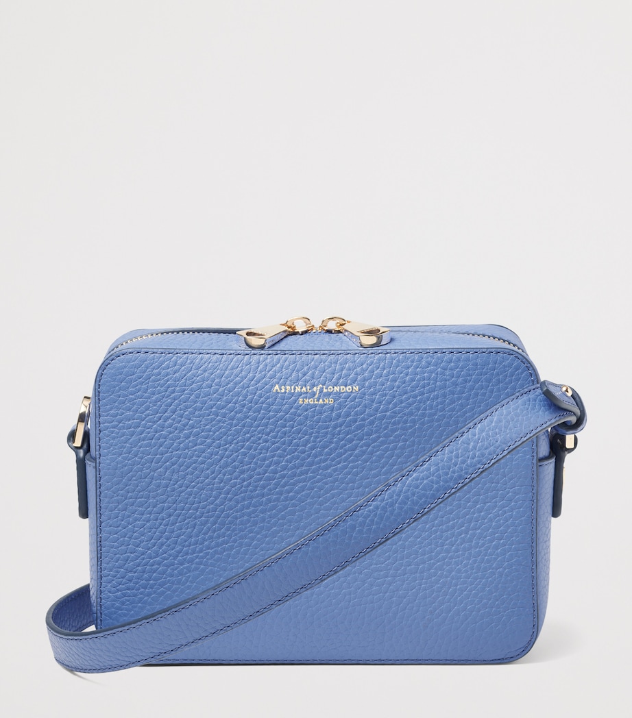 Leather Camera Bag CAPRI BLUE Image 2