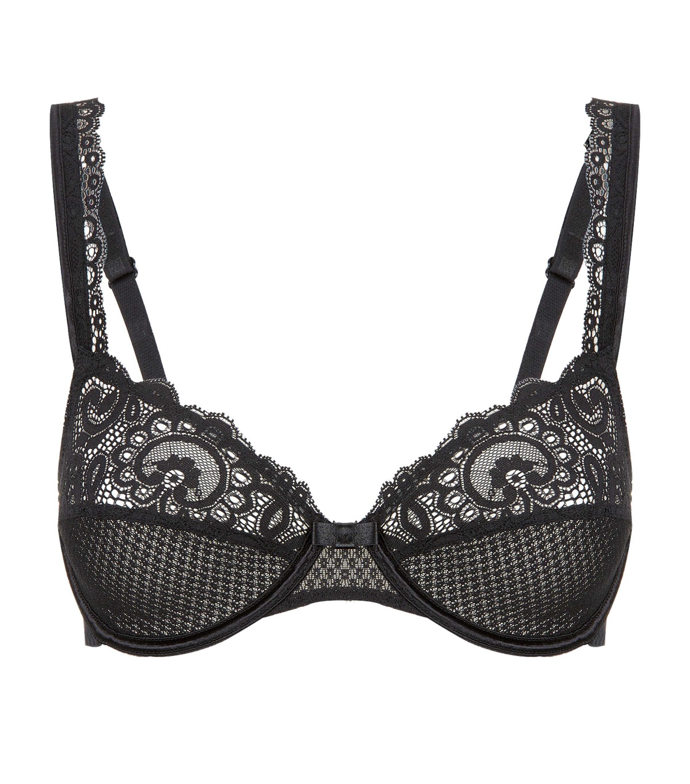 Maison Lejaby Gaby Underwired Bra In Black