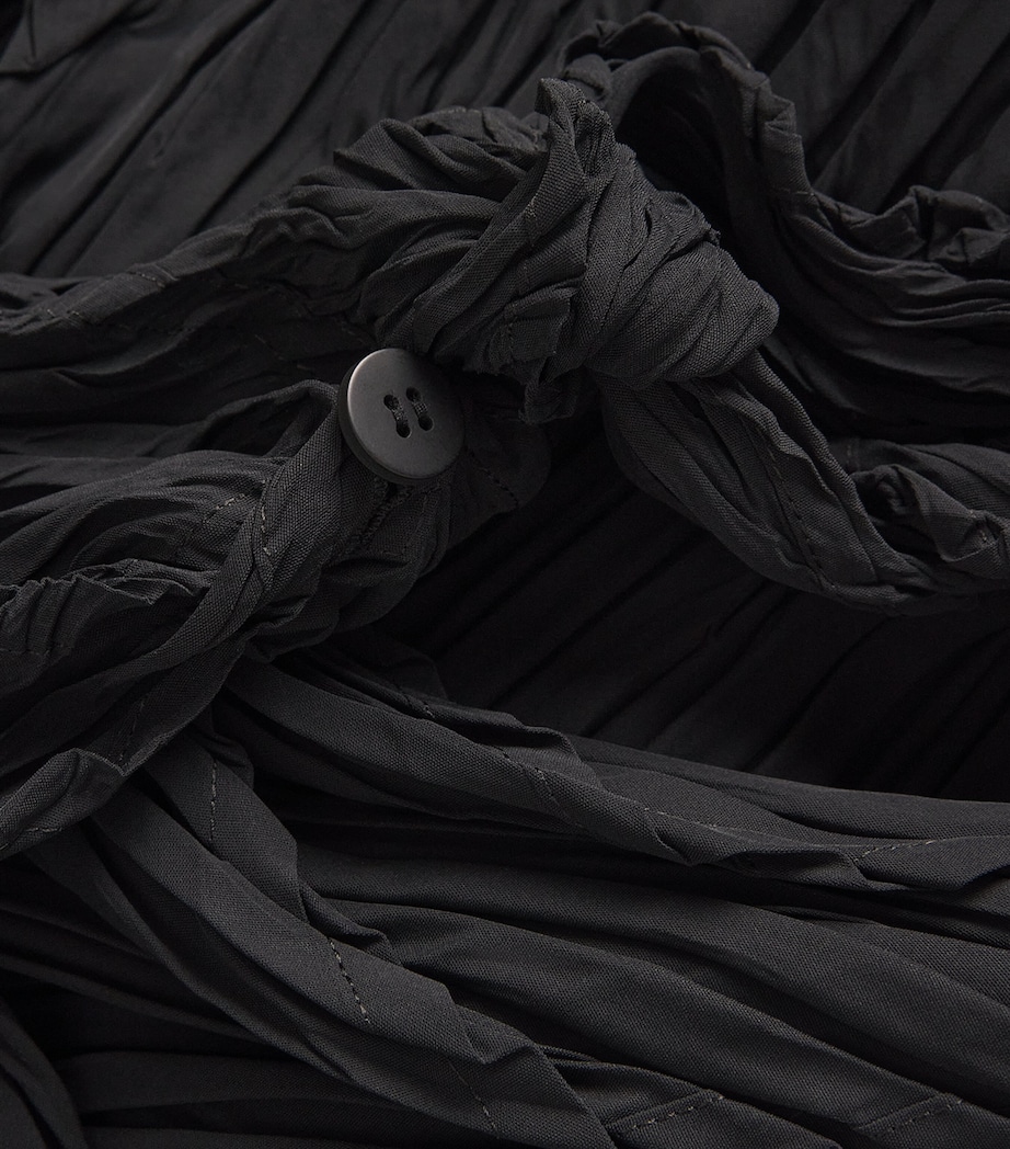 Wrinkled and Twisted Midi Dress 15 Image 5