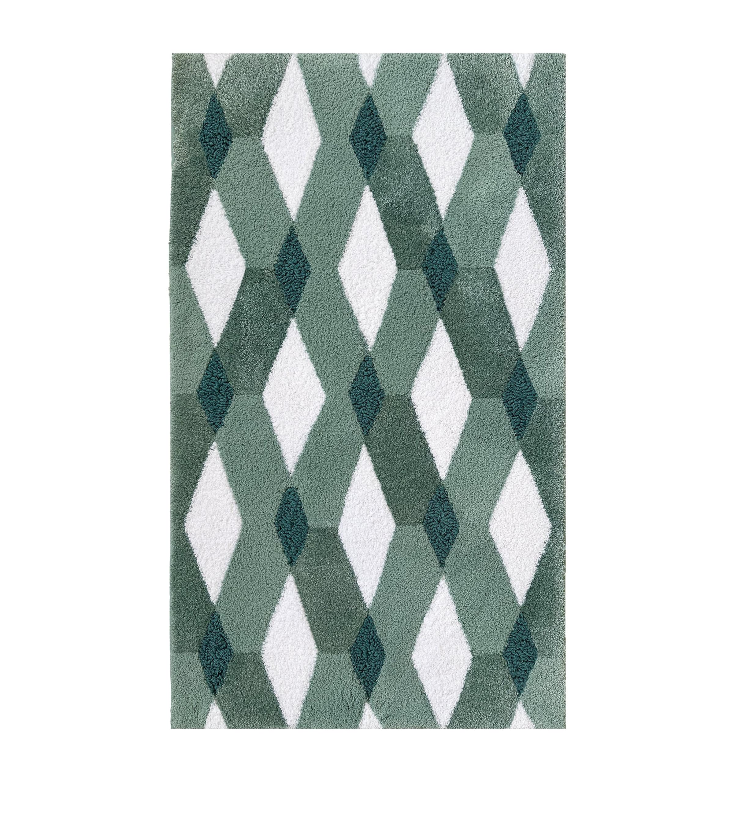 Graccioza Pattern Bath Mat In Green