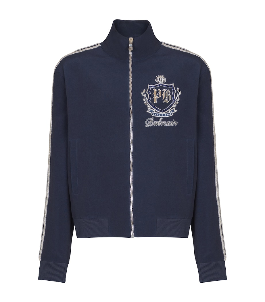 College Emblem Track Jacket SFJ BLEU/BLANC Image 1