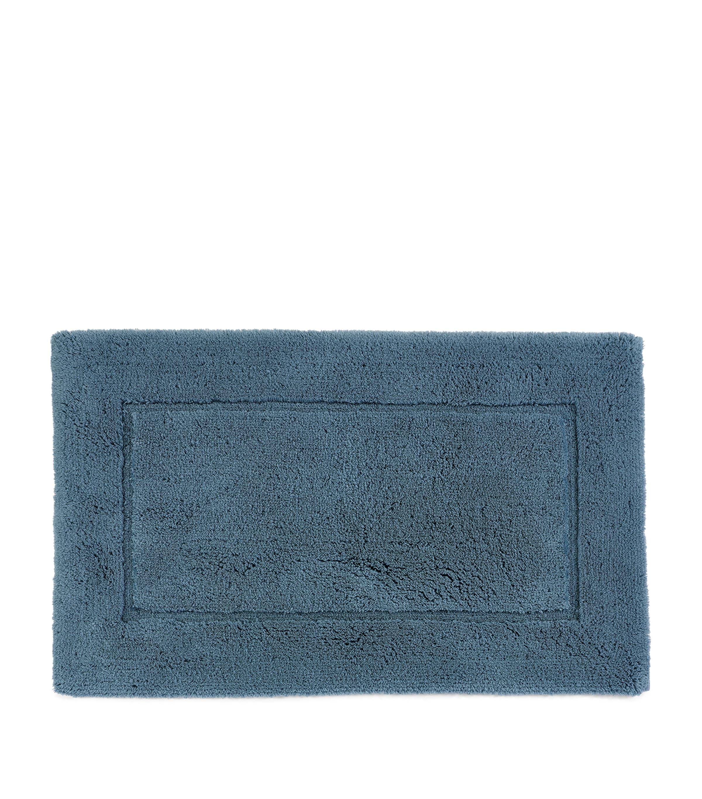 Abyss & Habidecor Egyptian Cotton Must Bath Mat (70cm x 120cm) Blue Stone Image 1