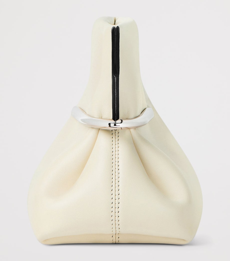 Givenchy Small Leather Soft Pinch Clutch Image 3