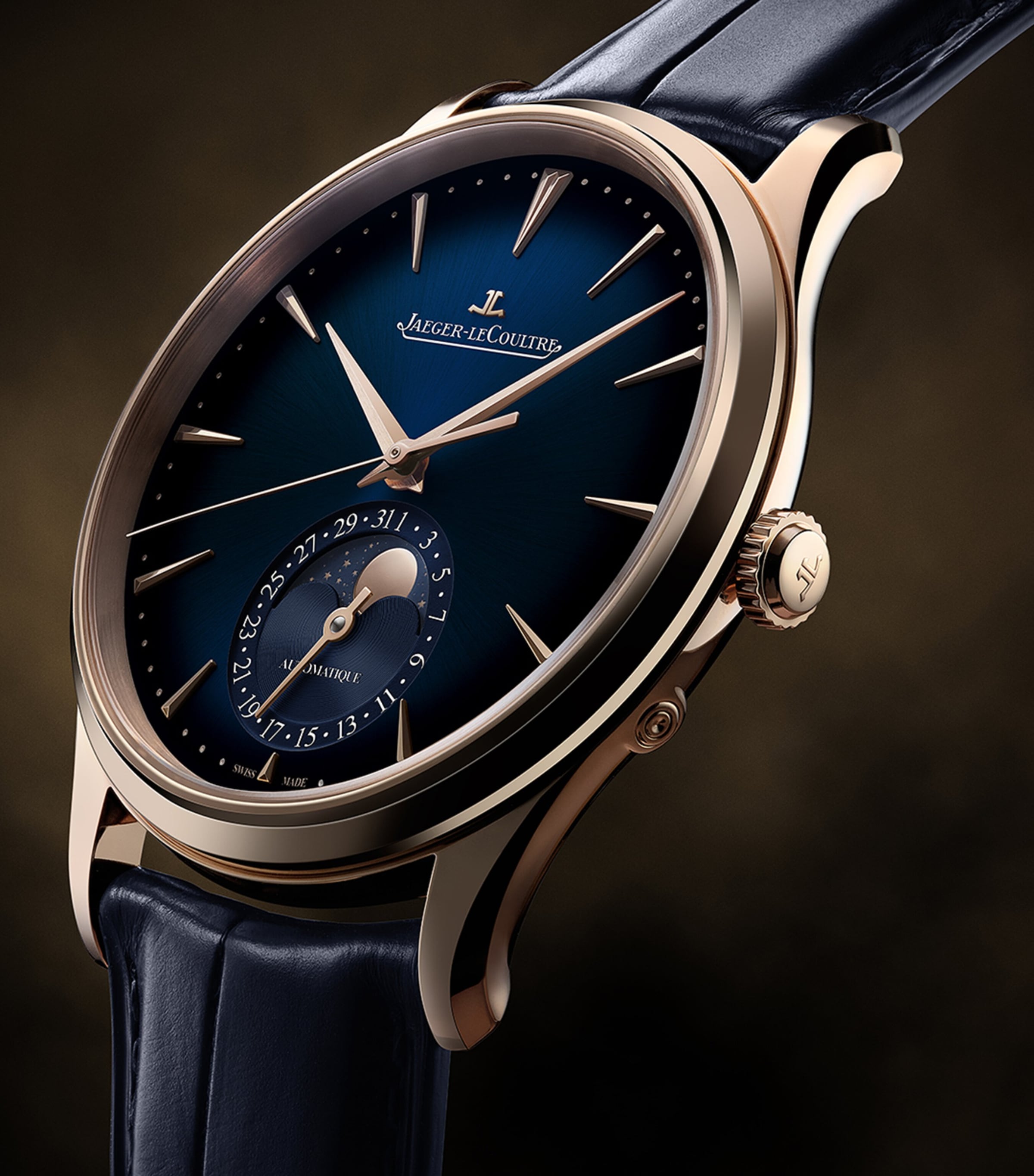 Rose Gold Master Ultra Thin Moon Watch 39mm PINK GOLD Image 4