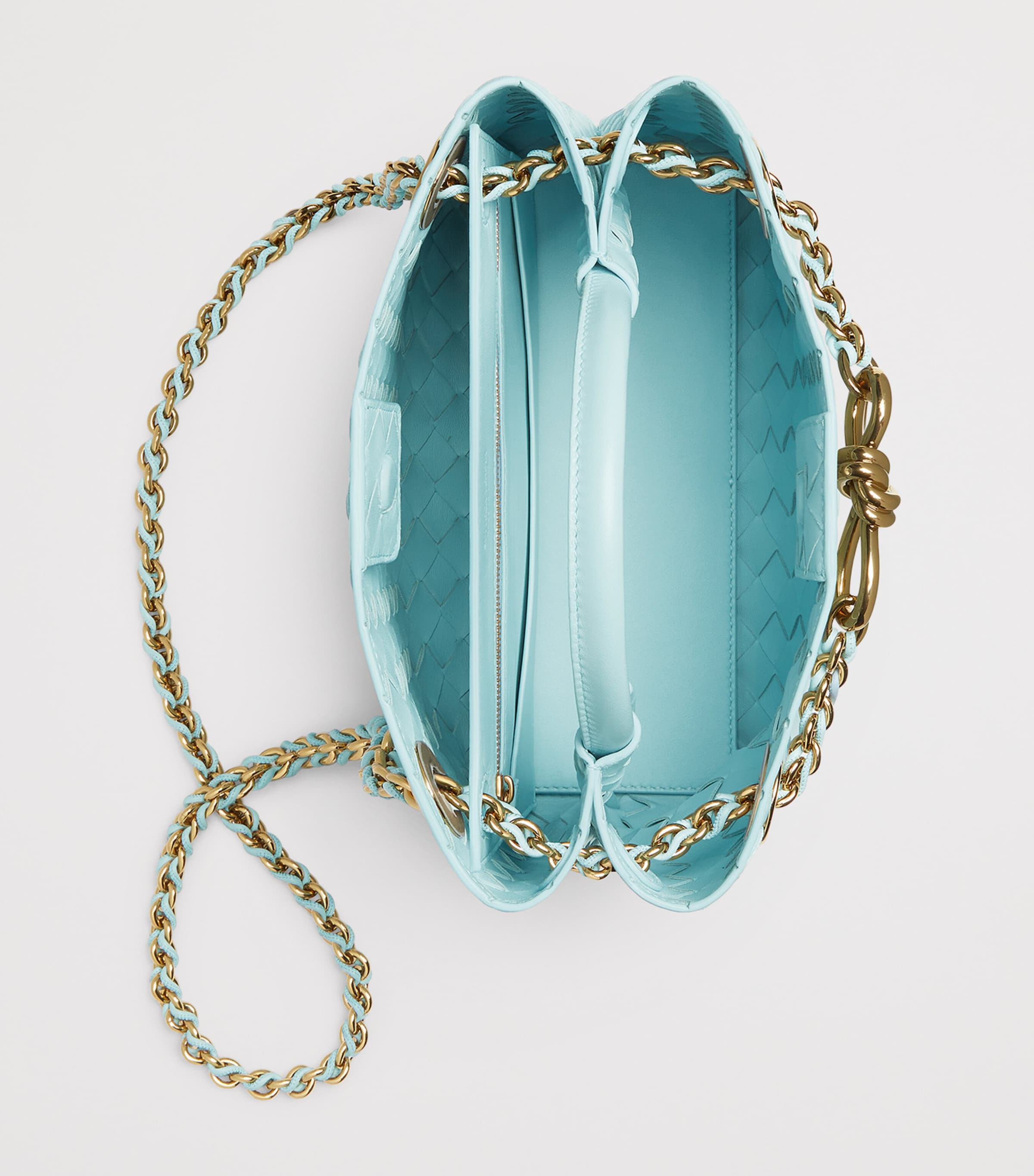 Small Leather Andiamo Top-Handle Bag 4840 Image 7