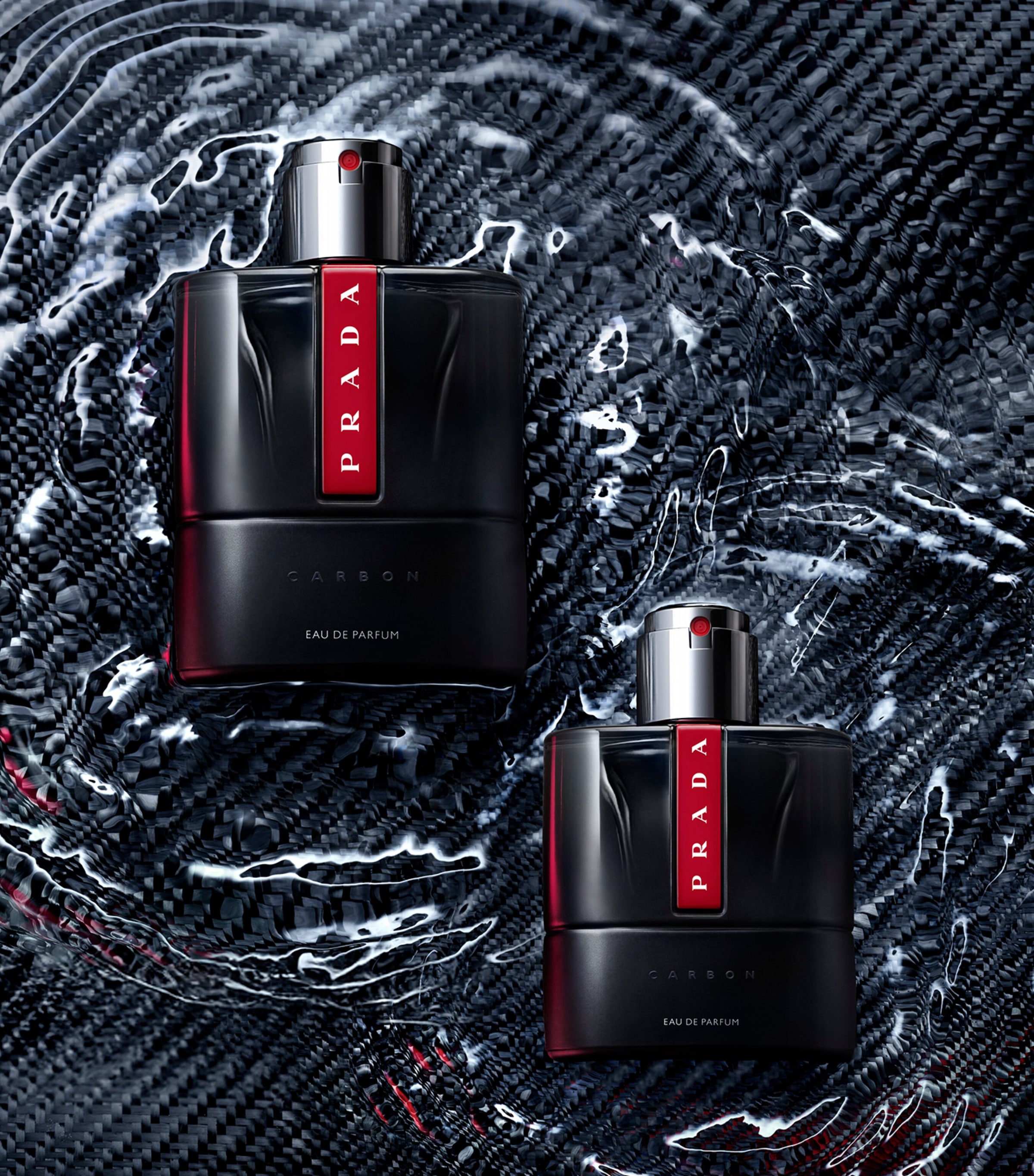 Prada Beauty Luna Rossa Carbon Eau de Parfum (50ml) Image 4