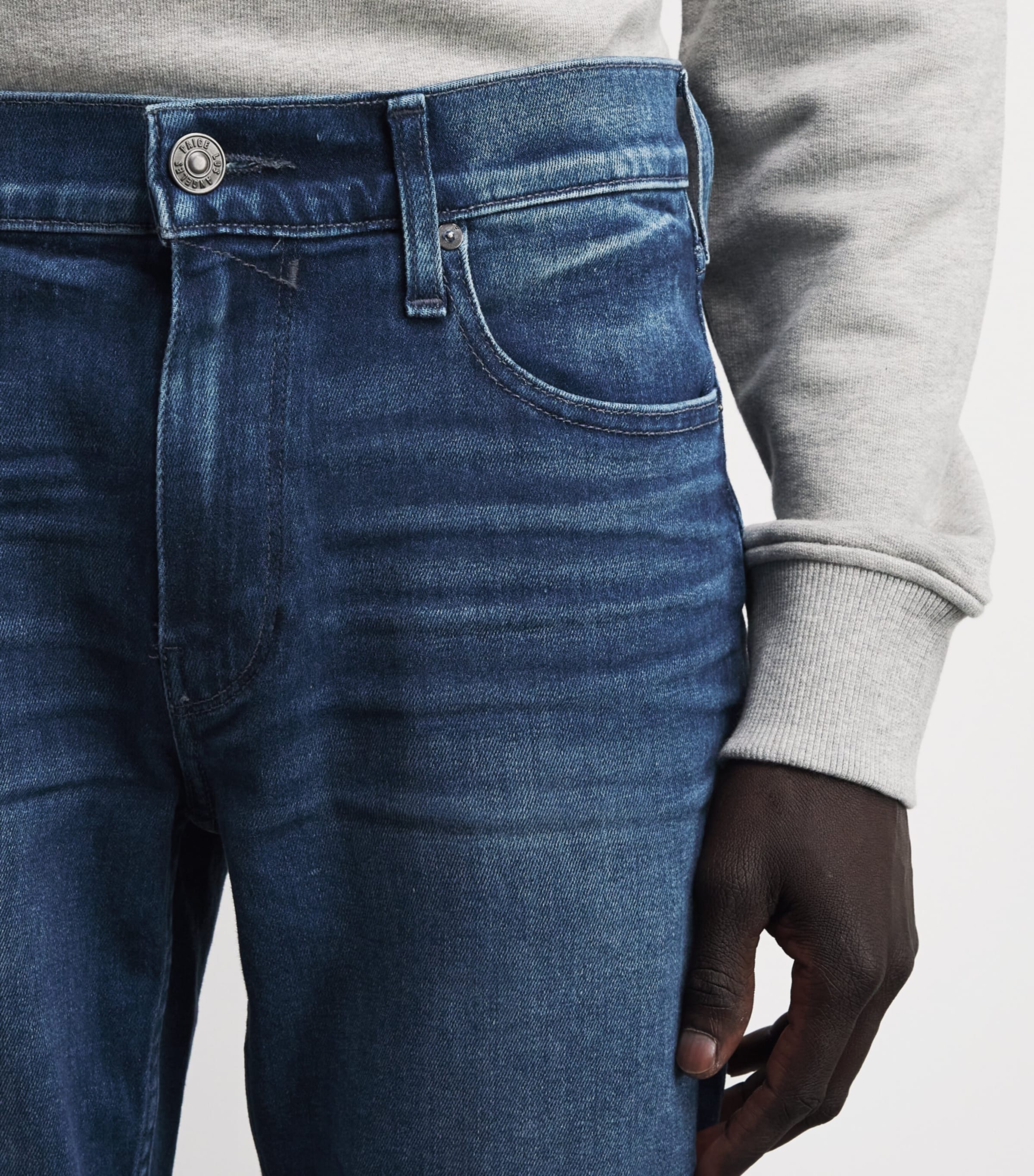 PAIGE Mens Slim Jeans Menford Image 3