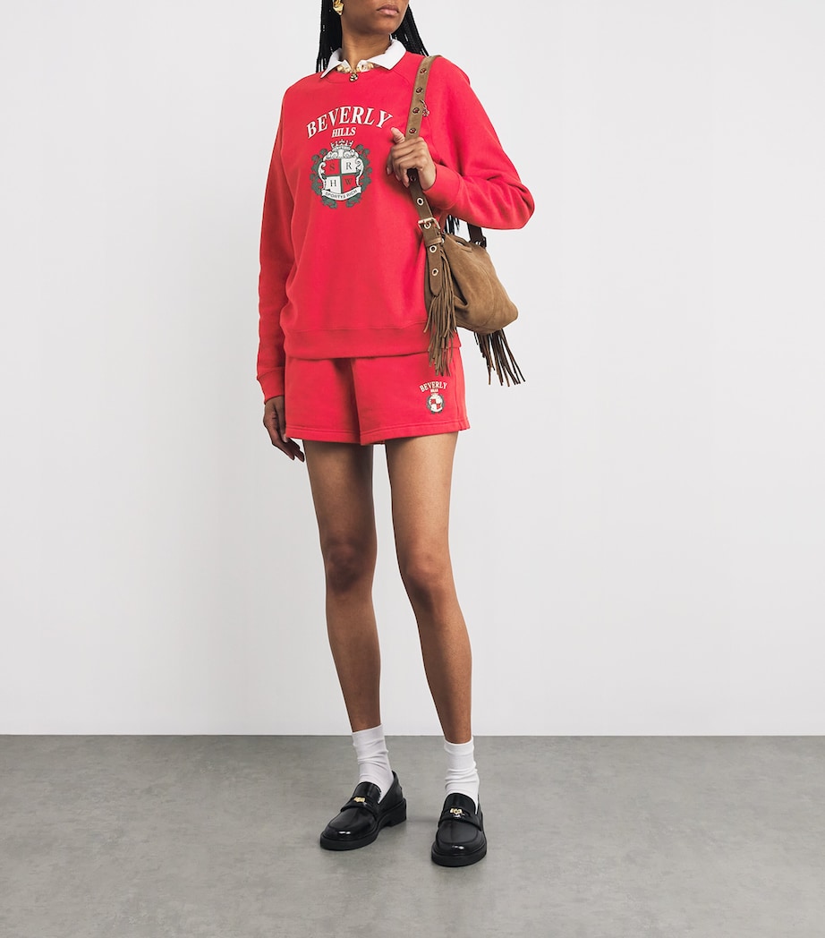 Beverly Hills Crest Sweatshirt RUBY Image 2