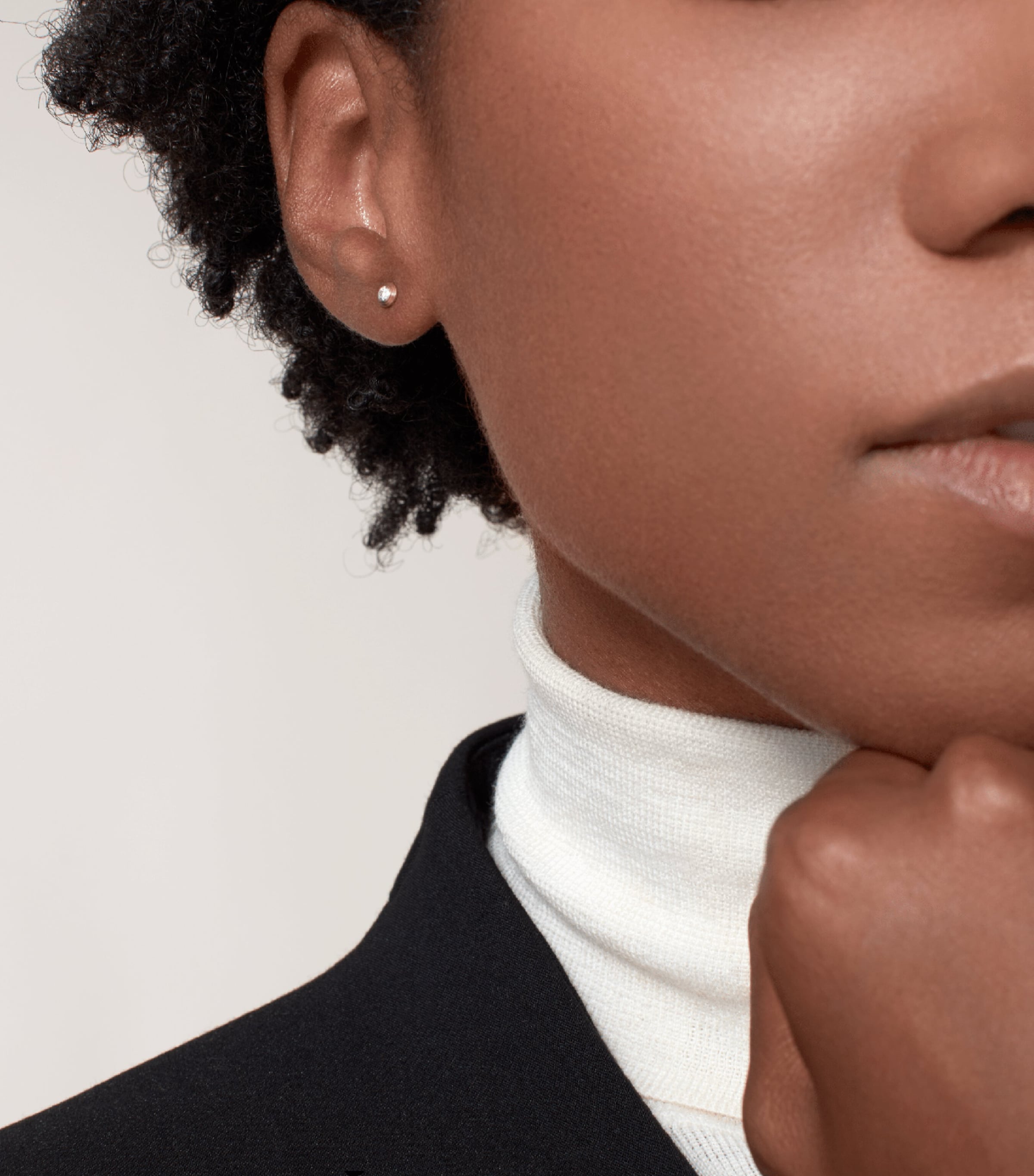 Cartier Extra-Small Rose Gold and Diamond Cartier d'Amour Earrings