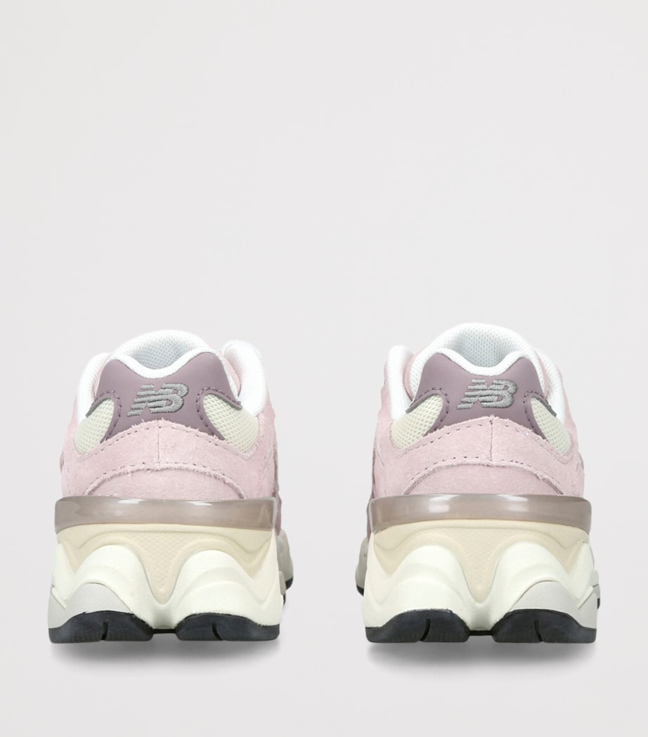 New Balance Kids Suede 9060 Sneakers Pink Comb Image 2