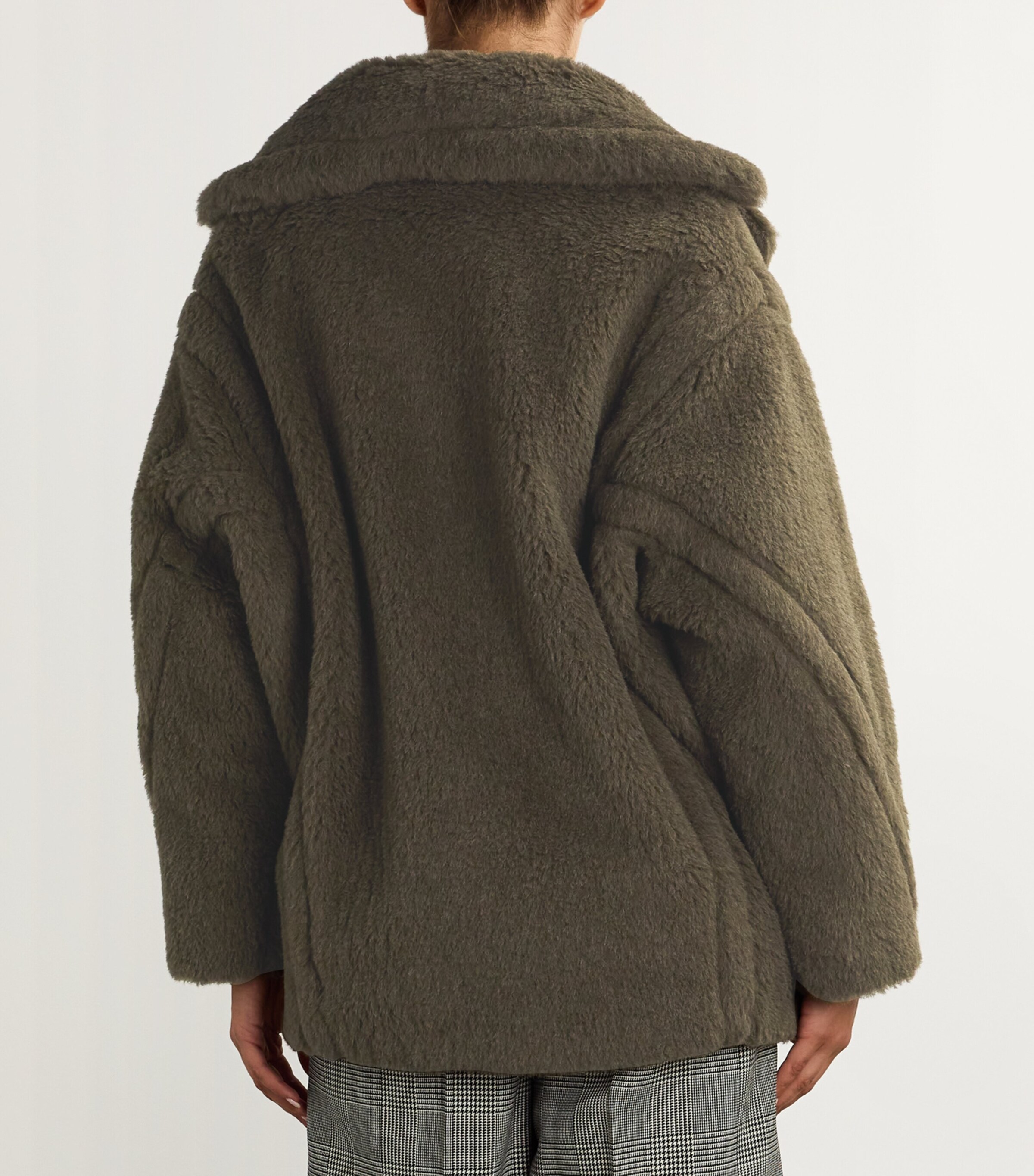 Max Mara Alpaca-Blend Short Teddy Coat | Harrods US