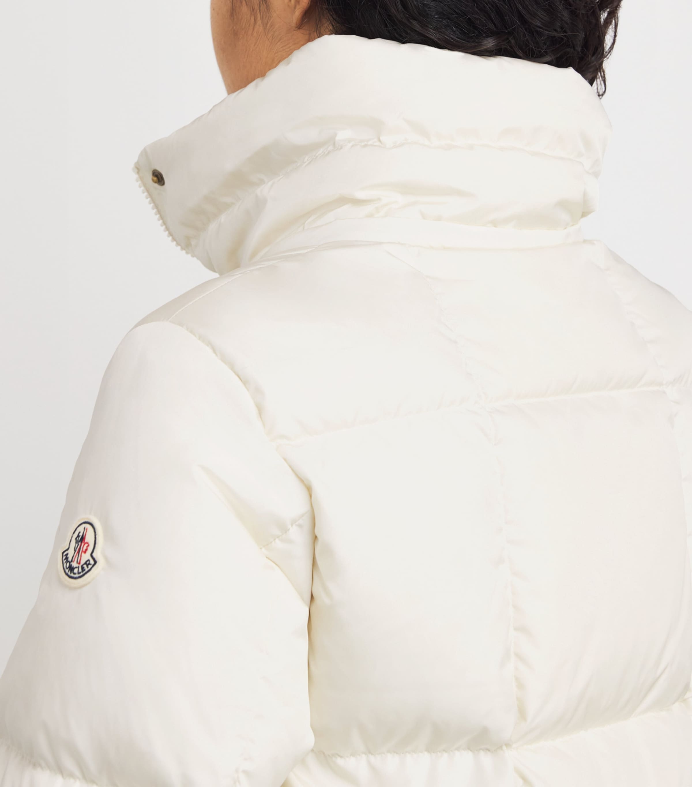 Water-Repellent Down Litte Long Coat 04A Image 7