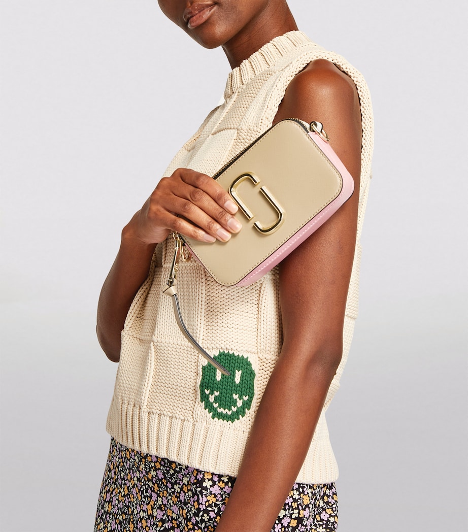 The Marc Jacobs Leather Snapshot Camera Cross-Body Bag 223 KHAKI Image 5