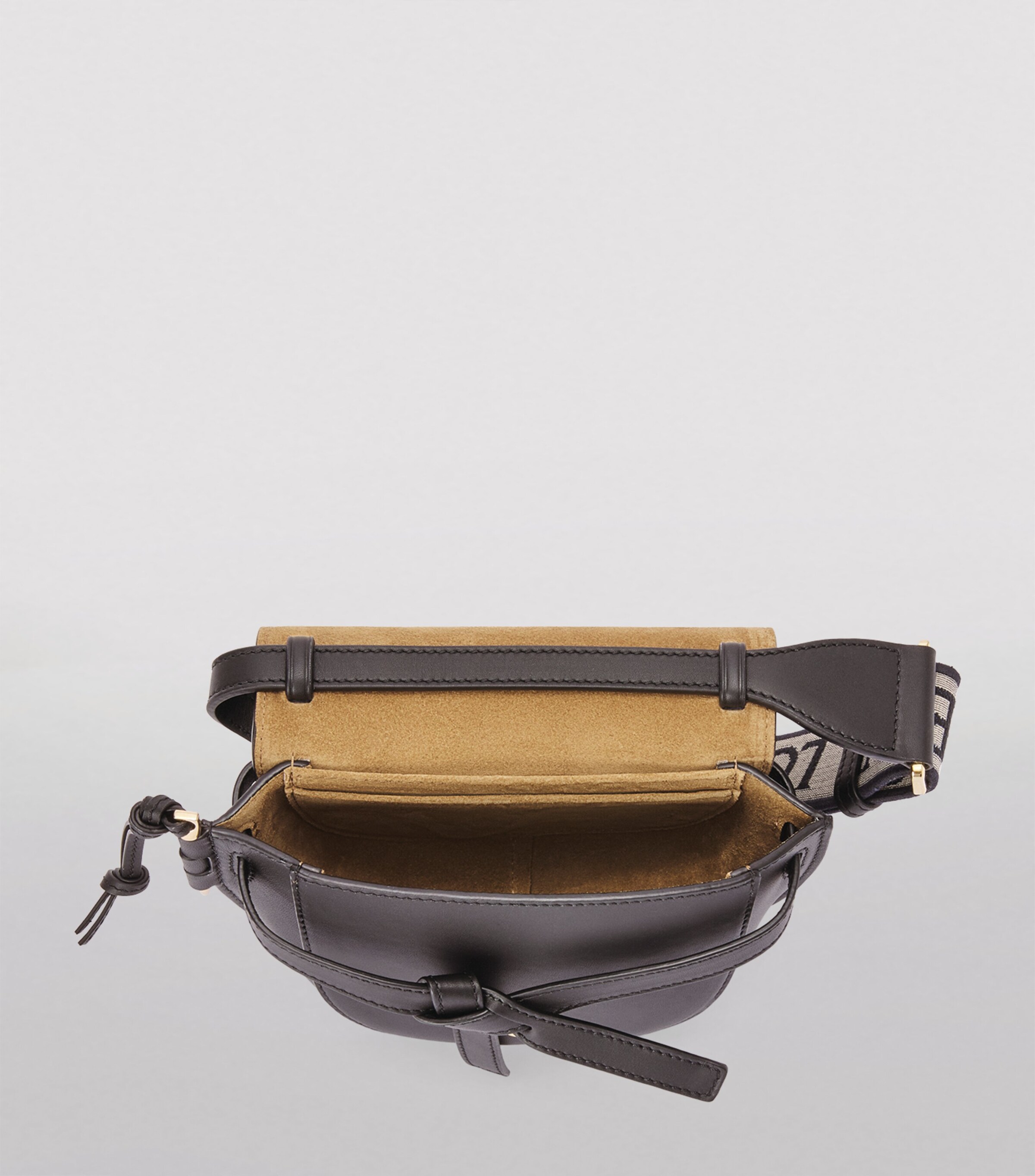 LOEWE Mini Gate Dual Bag Black Image 9