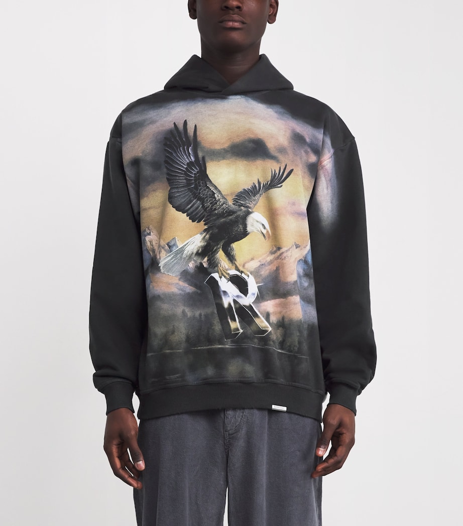 Cotton Eagle Hoodie STAINED BLACK Image 3