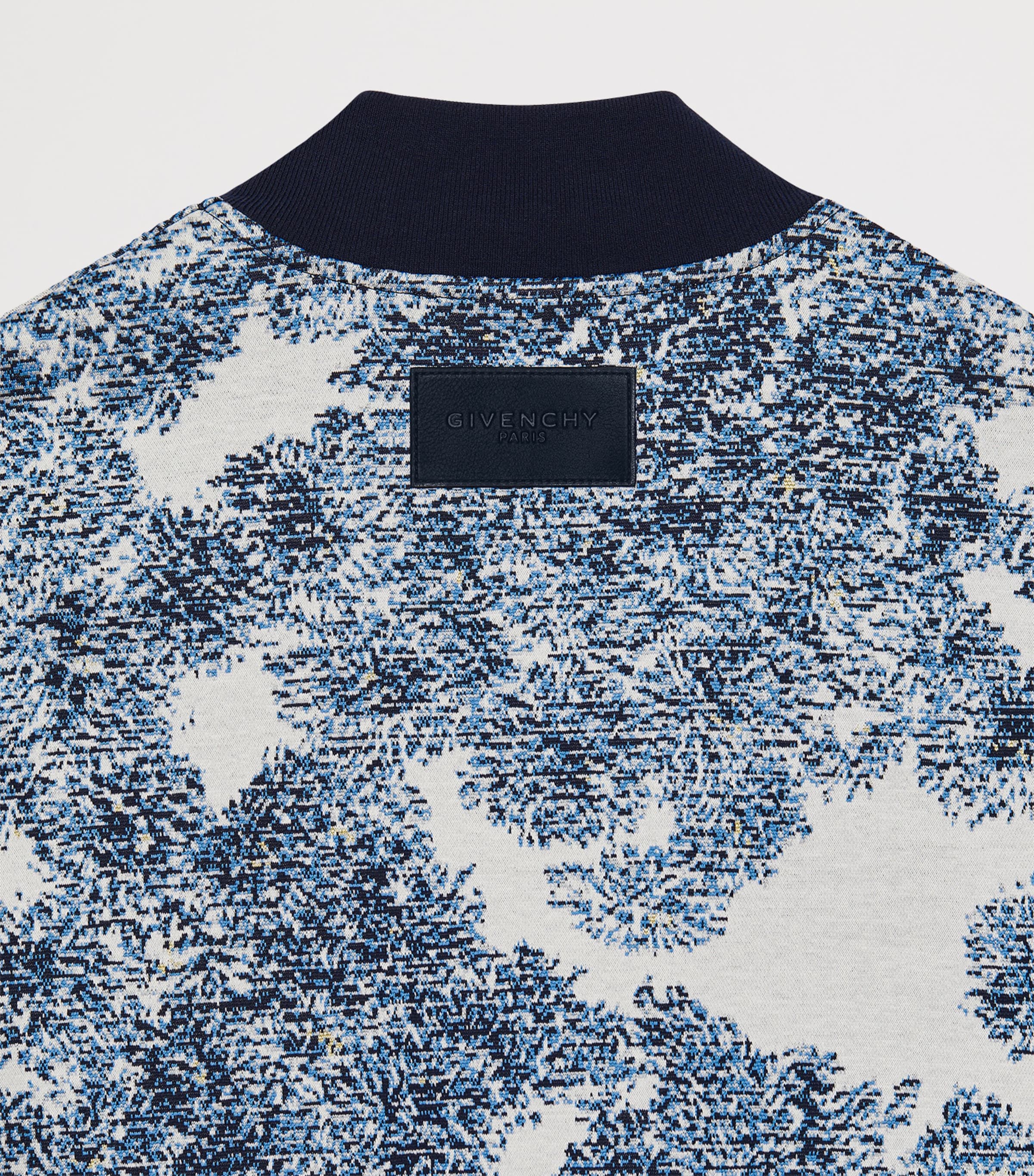 Givenchy Mens Jacquard Bomber Jacket Image 5