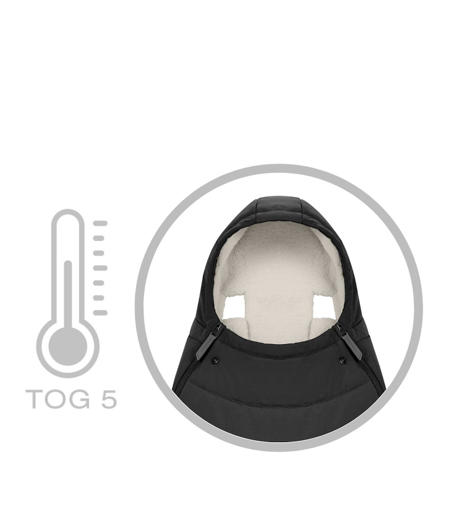 Platinum Footmuff - Sepia Black SEPIA BLACK Image 4