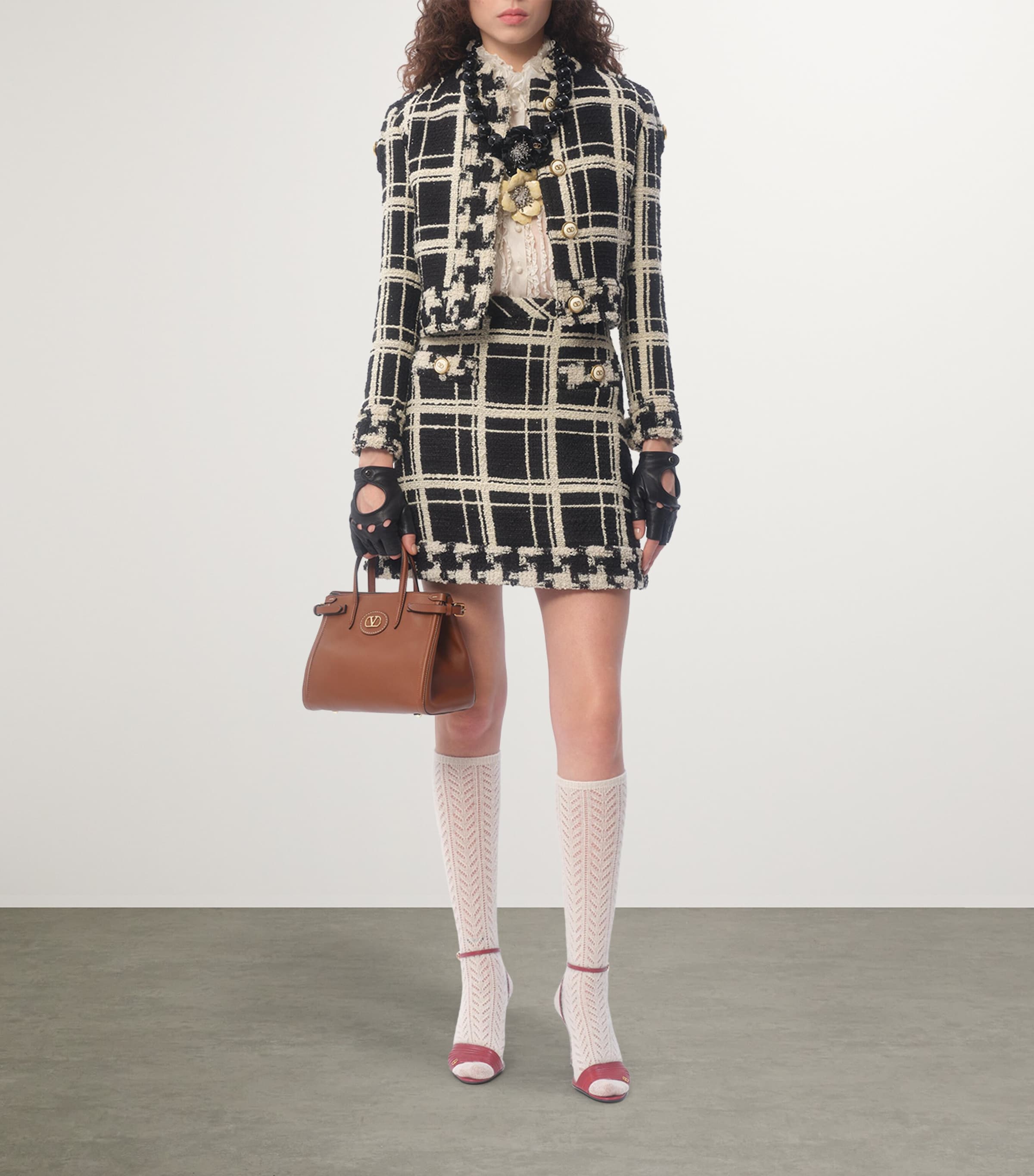 Small Leather Antibes Top-Handle Bag N58 Image 6