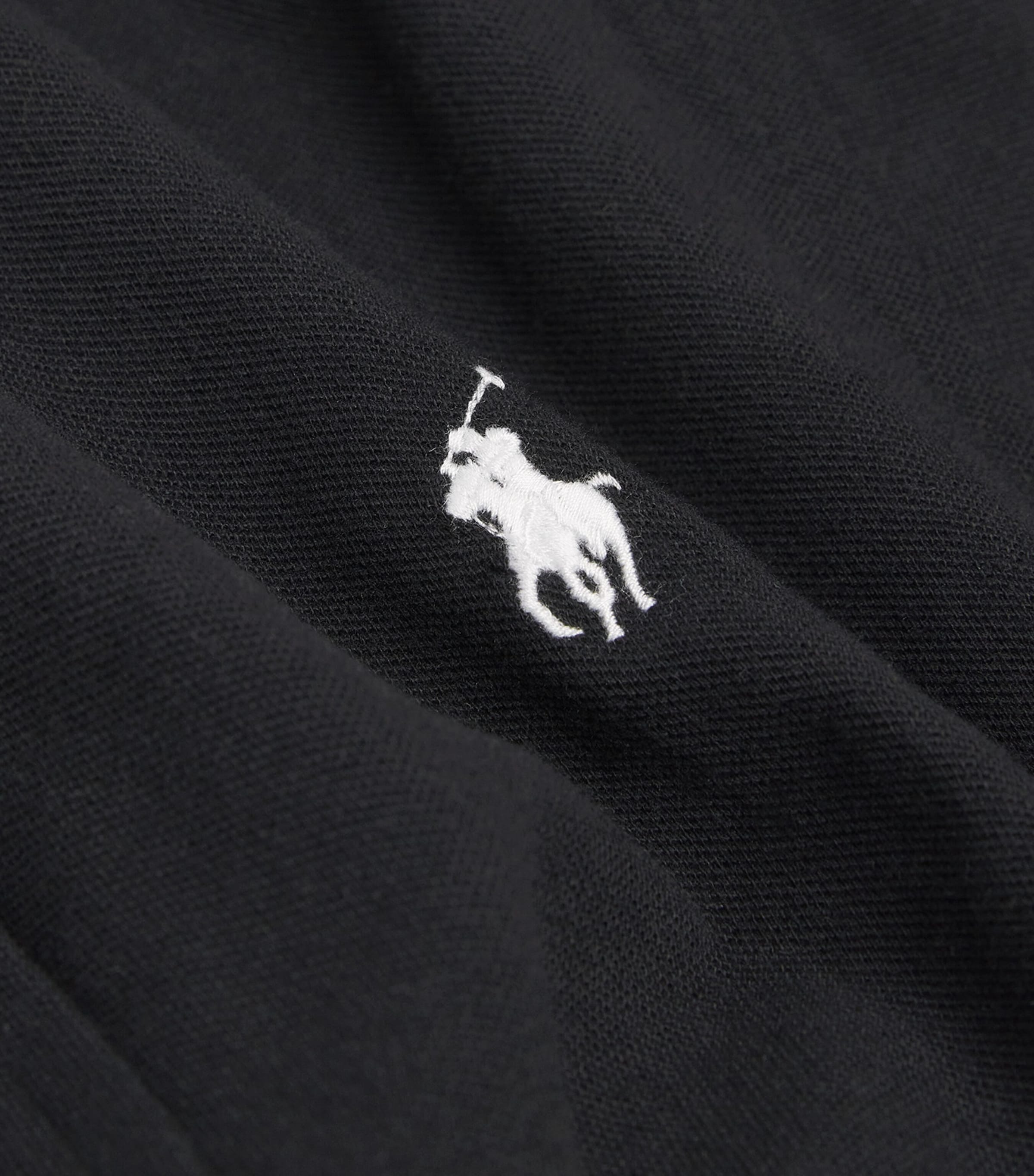 Cotton Featherweight Mesh Shirt BLACK Image 5