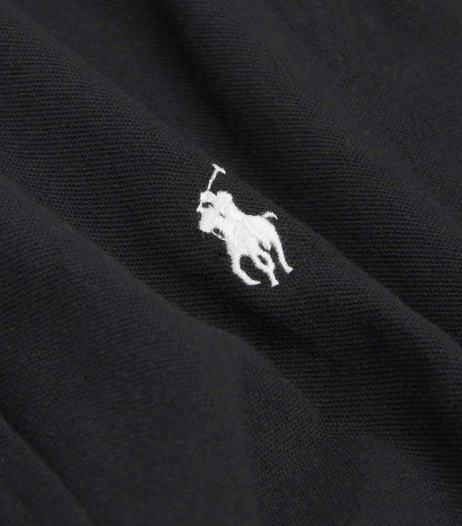 Cotton Featherweight Mesh Shirt BLACK Image 5